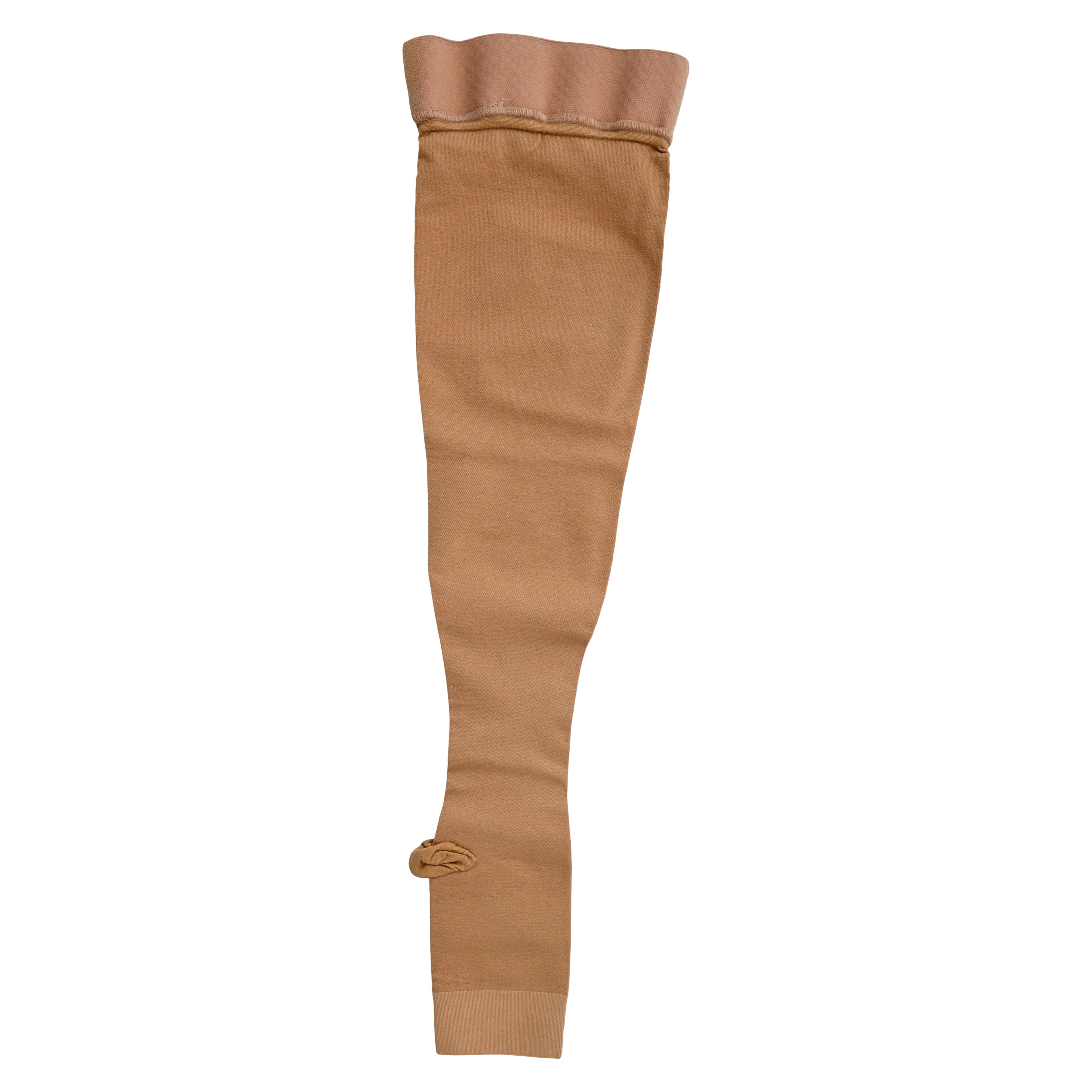 Jobst Relief Compression Stocking, Thigh High, Open Toe, Beige, 30-40 mmHg, Medium thumbnail 2
