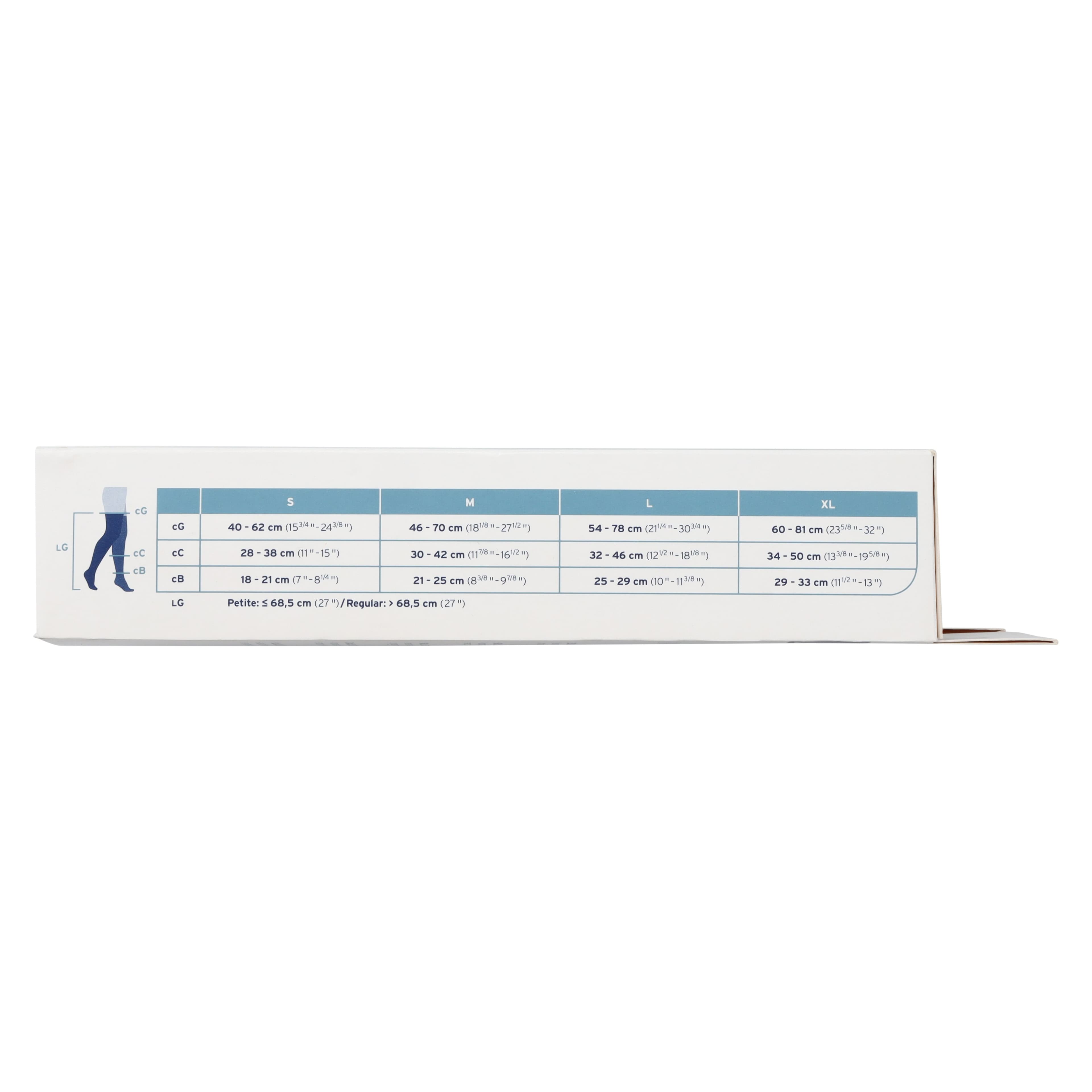 Jobst Relief Compression Stocking, Thigh High, Open Toe, Beige, 30-40 mmHg, Medium thumbnail 6