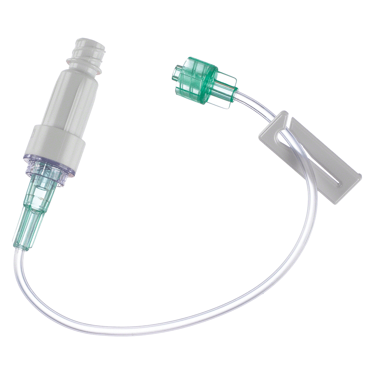 B. Braun Ultrasite IV Extension Set, Small Bore, 8" Spin-Lock, Needleless, 100/Case thumbnail 2