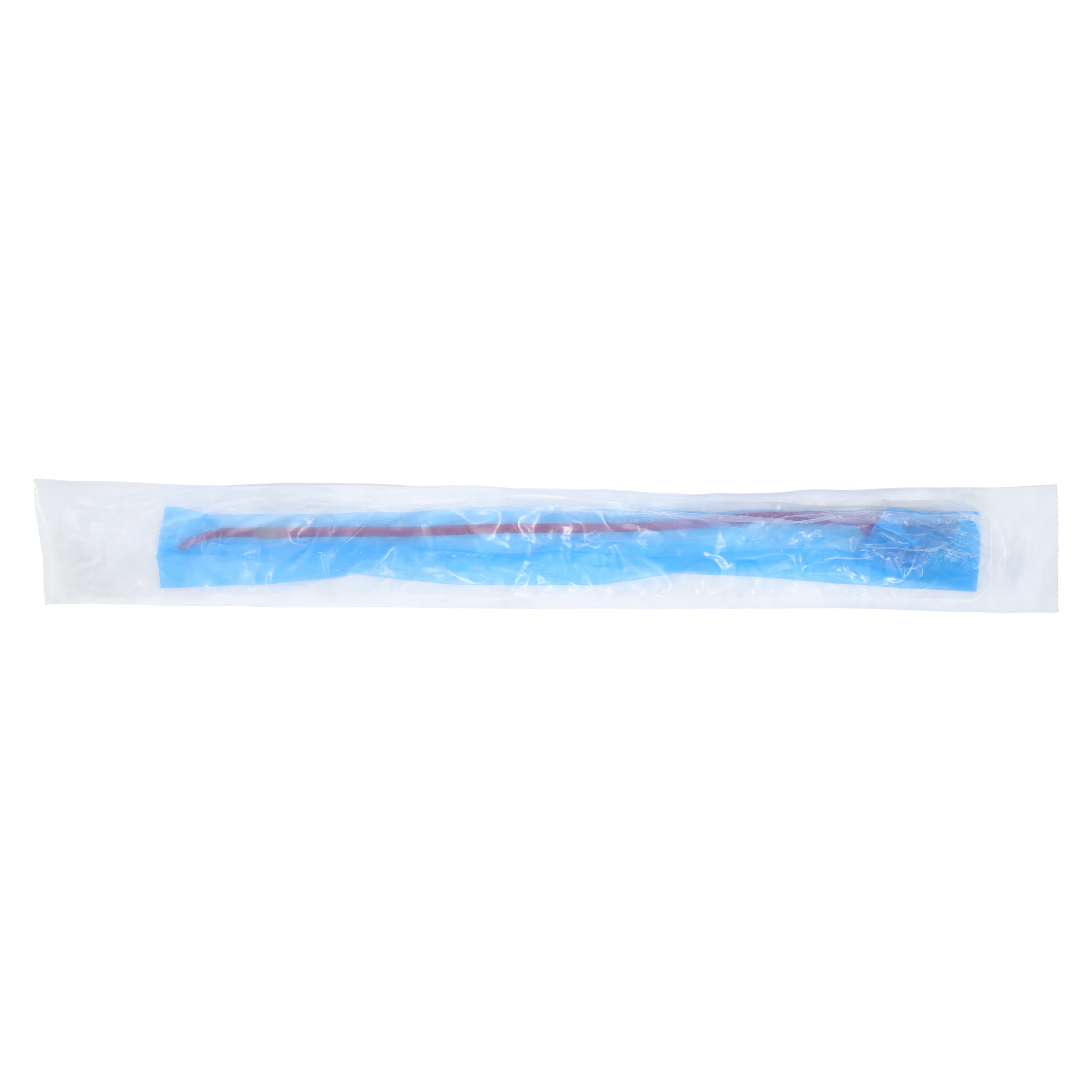 Bard Lubricath 2-Way Foley Catheter, Medium Coude Olive Tip, Latex, 14 Fr, 5 cc, Red thumbnail 2