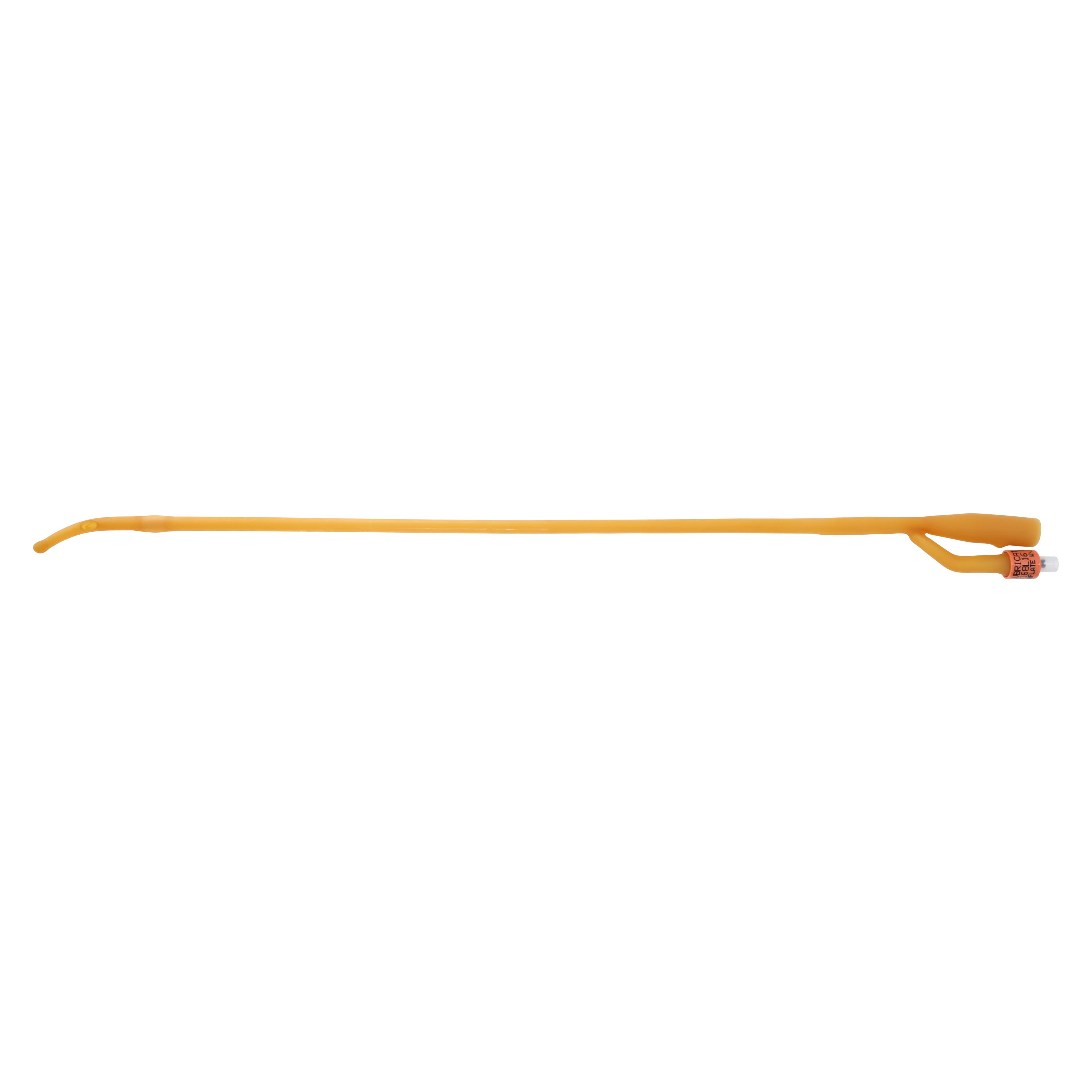 Bard Lubricath 2-Way Foley Catheter, Medium Coude Olive Tip, Latex, 16 Fr, 5cc, Hydrophilic Coated thumbnail 2