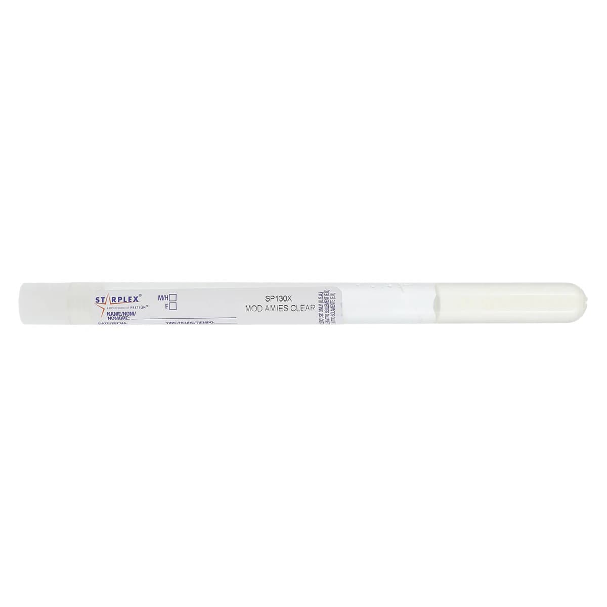 Starswab II Plastic Shaft Amies Culture Swab Kit, Sterile, Single, Magenta Cap, Rayon, 500/Case thumbnail 4