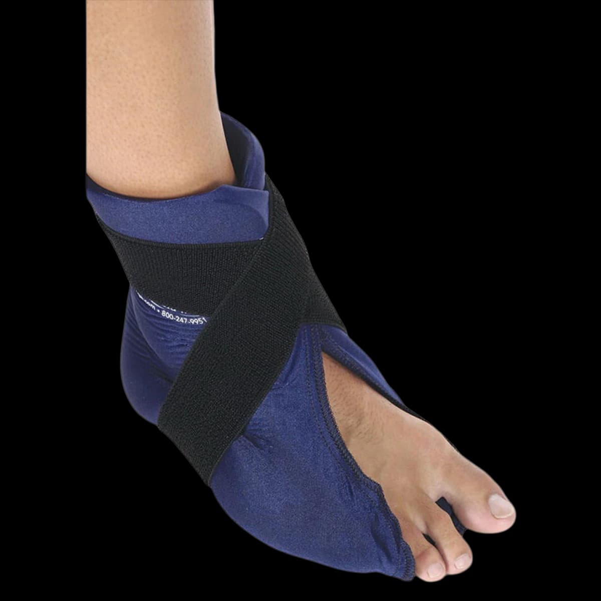 Elasto-Gel Hot/Cold Therapy Wrap, Ankle/Foot, Adult, Universal, Elastic - Wrap Elasto-Gel Ankle/Foot - Image 1
