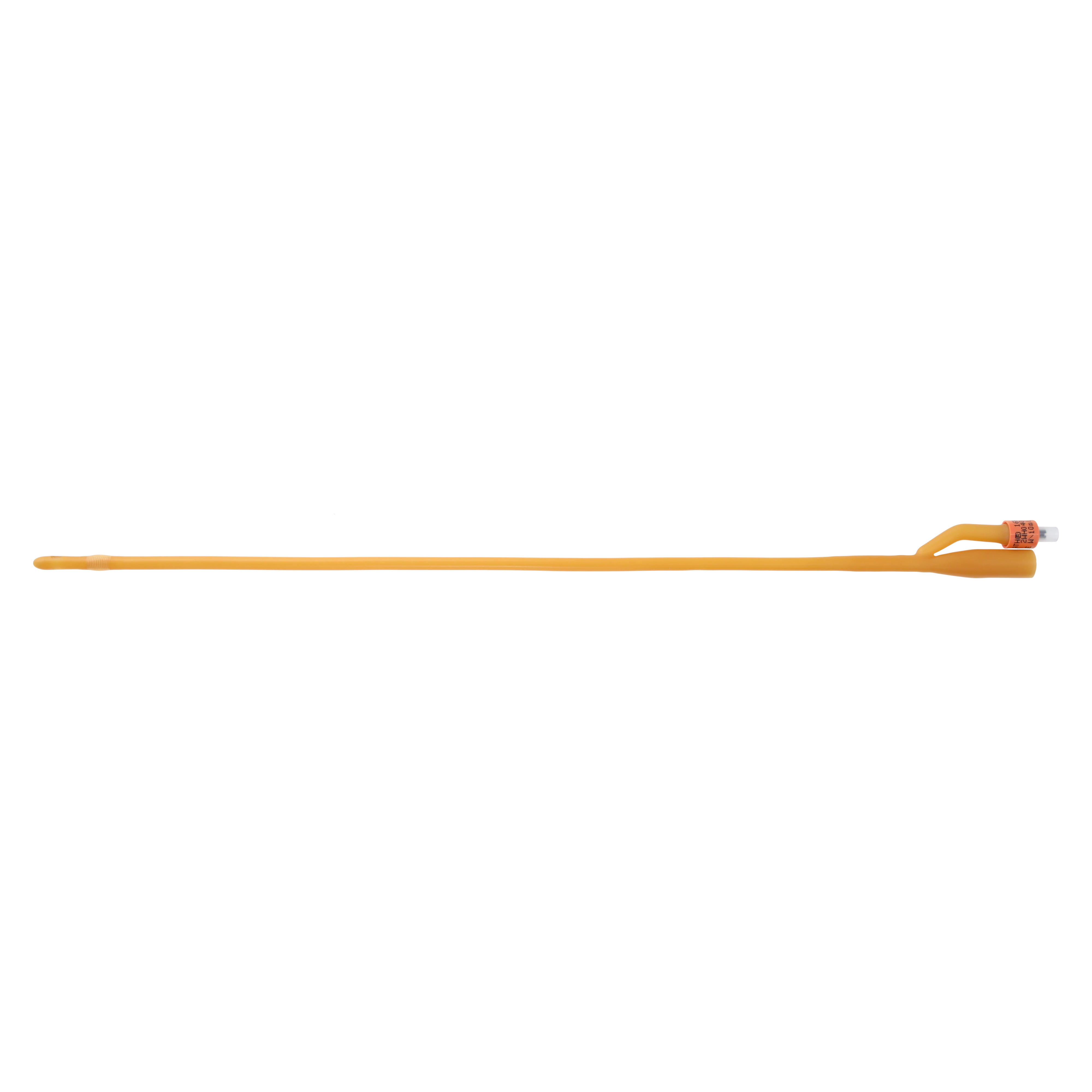 Bardex Lubricath 2-Way Foley Catheter, Hydrogel Coated, Short Round Tip, 16 Fr, 5 cc Balloon thumbnail 2