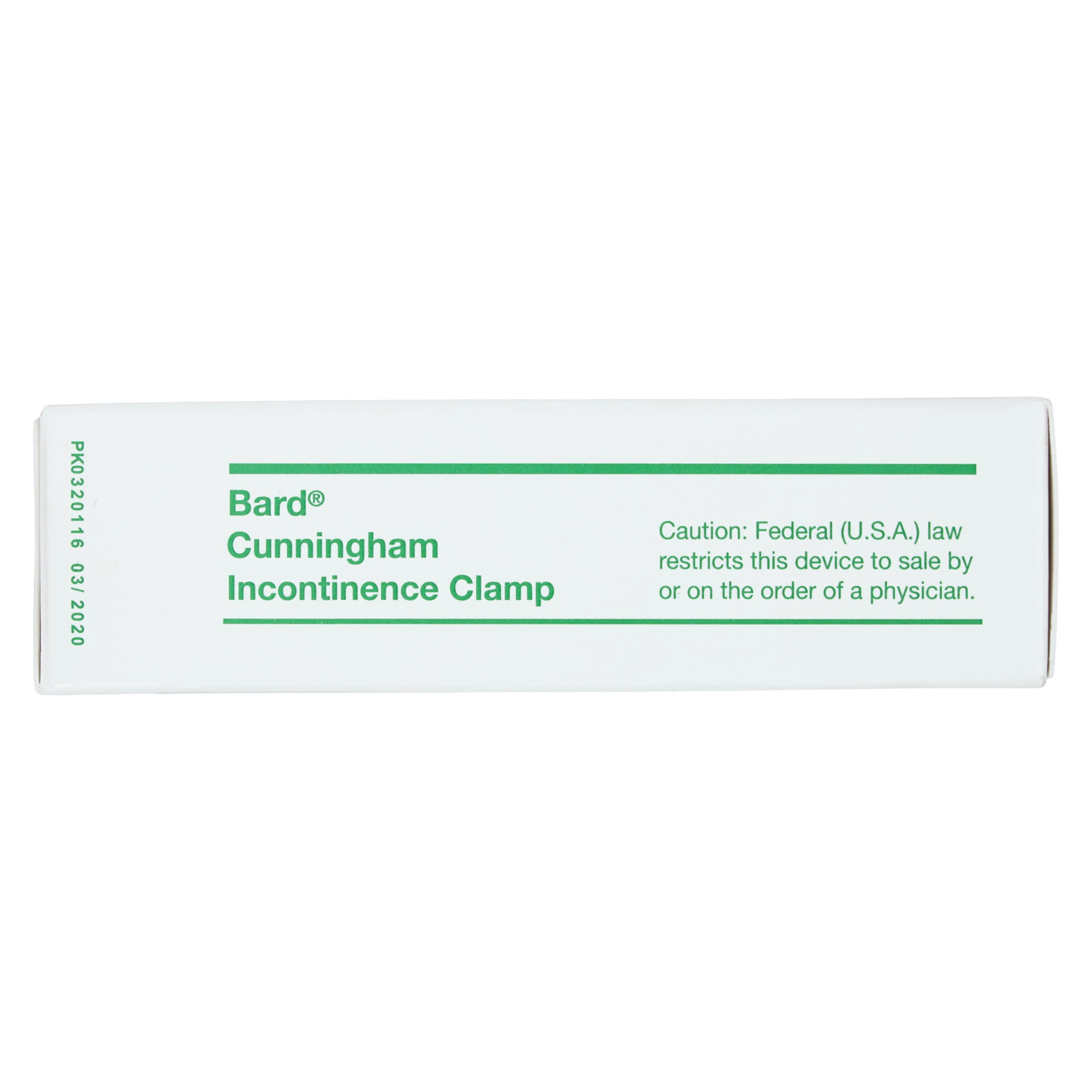Bard Medical Cunningham Incontinence Clamp, 2" Rubber, Reusable thumbnail 4