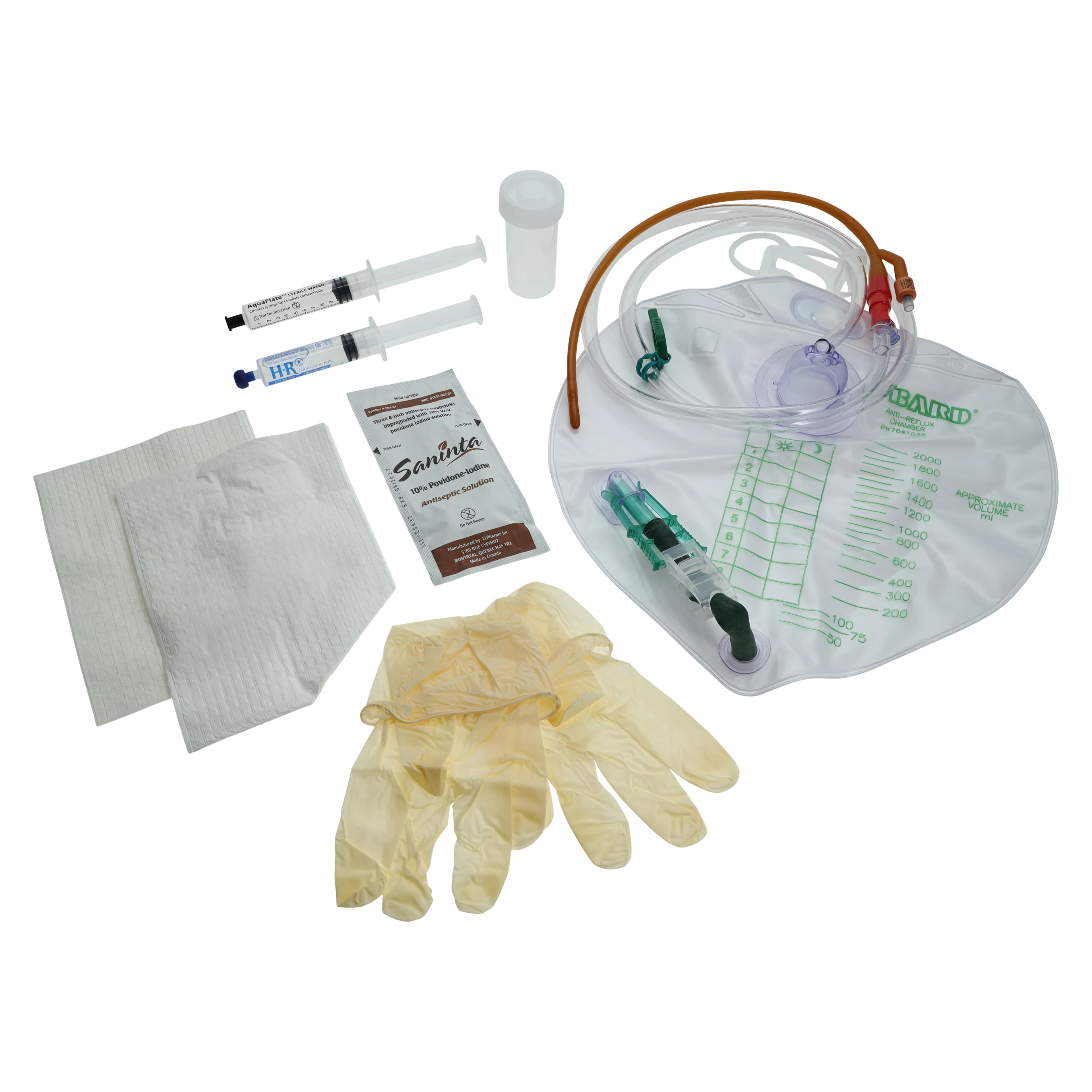 Bard Lubricath Foley Tray, 16 Fr - Lubricant Foley Tray - Image 1