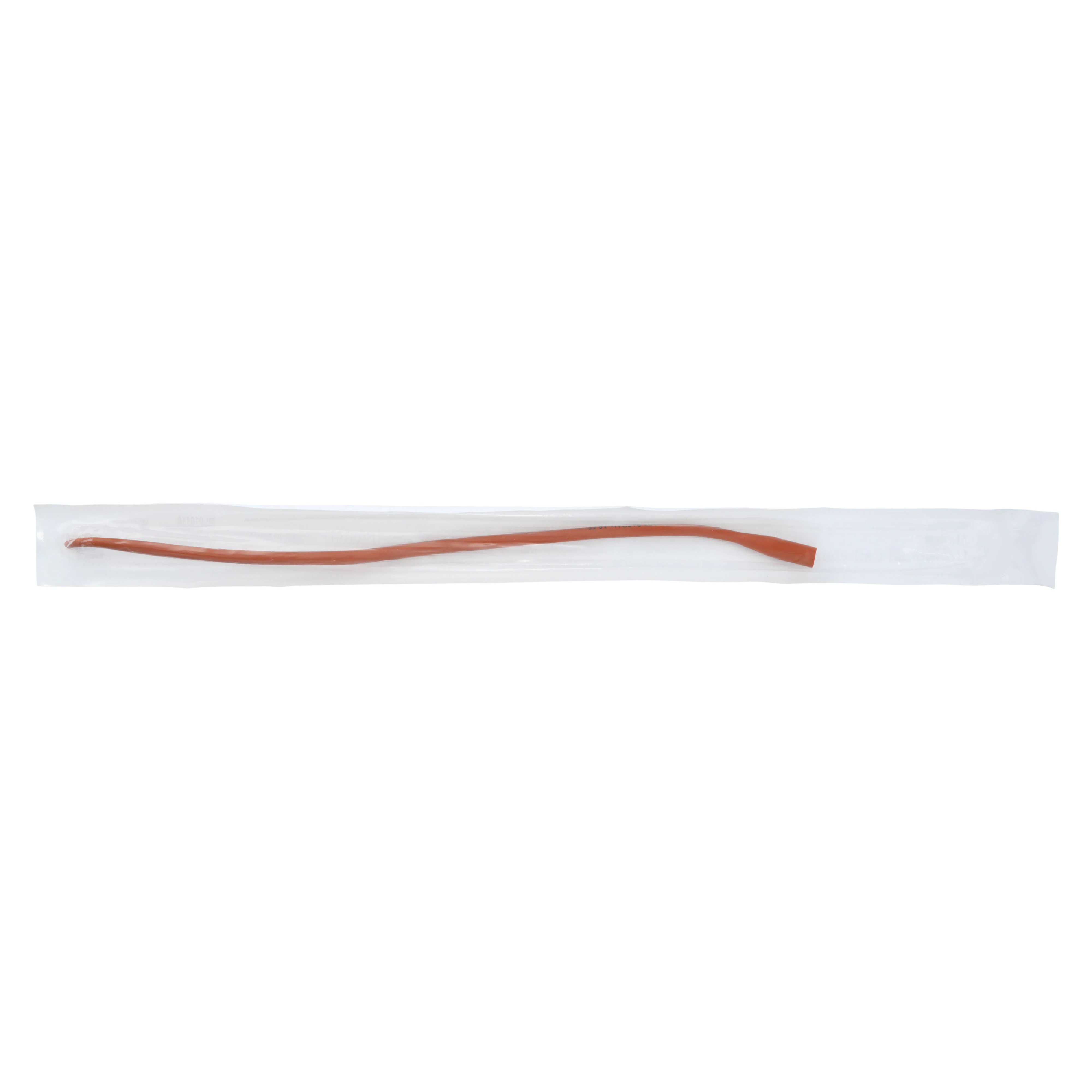 Bard Medical Coude Red Rubber Intermittent Catheter, Olive Tip, 18 Fr thumbnail 2