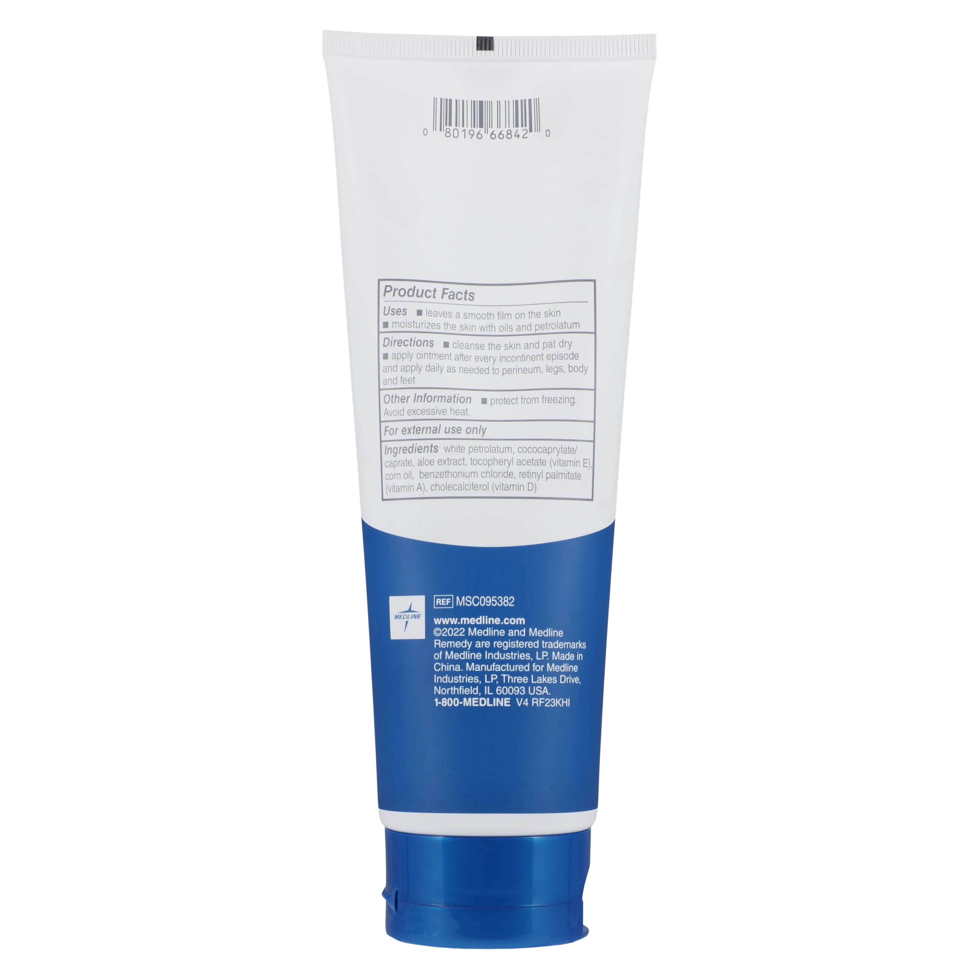 Medline Remedy Moisture Barrier Ointment, Unscented, 7 oz, Each thumbnail 3