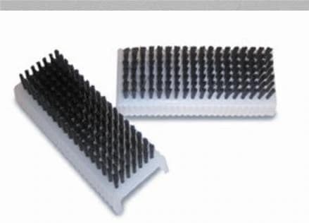 Aspen Surgical Safeclean Nailboard Brush, Nylon Bristle, 16x30x95mm, 2/Package - Brush Nailbrd Nylon 16x30x95mm - Image 1