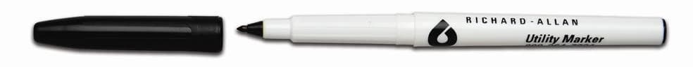 Aspen Surgical Richard-Allan Utility Skin Marker, Tapered Tip, Black, Non-Sterile - Marker Utility Taper Tip - Image 1