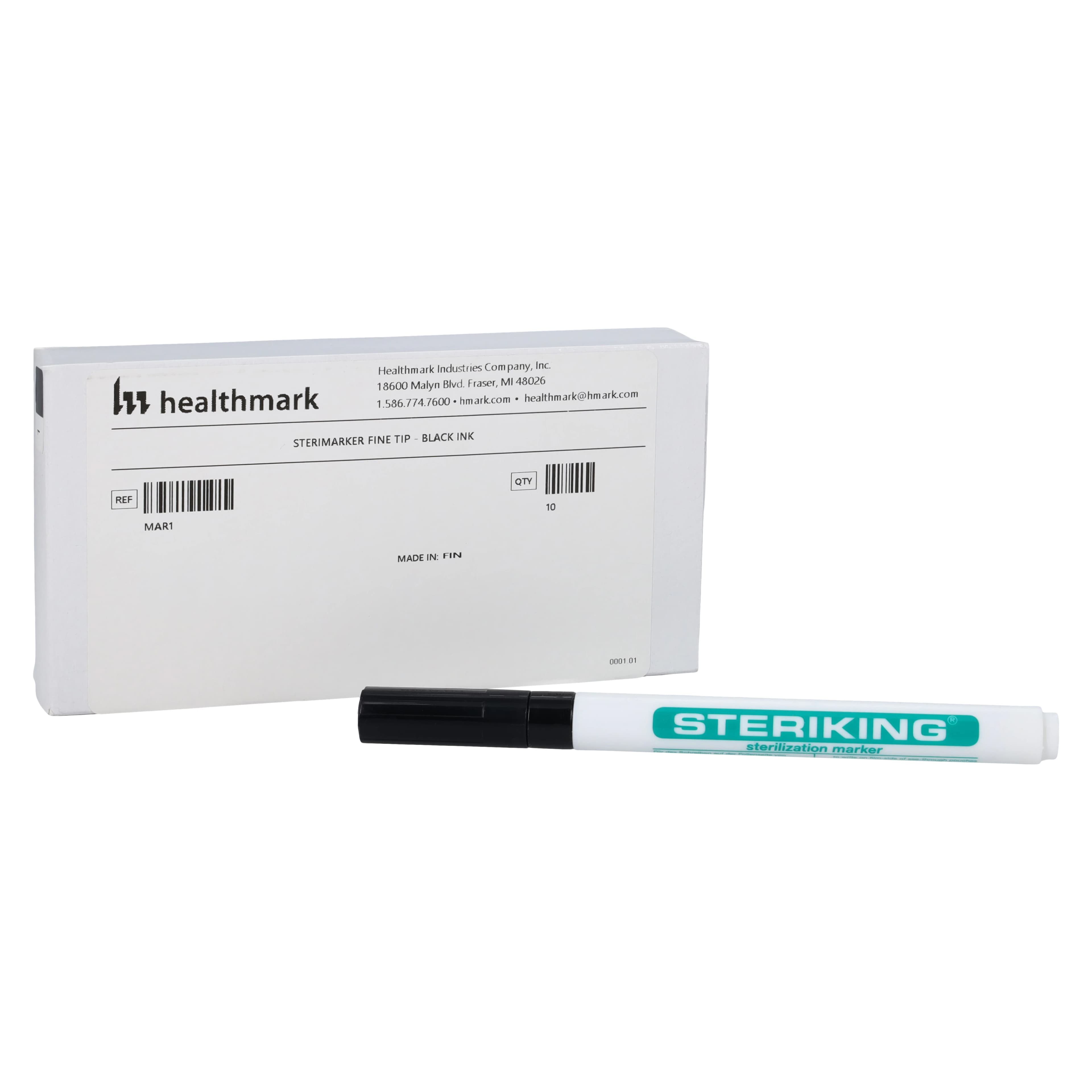 Healthmark Sterimarker Skin Marker, Fine Tip, Black, Non-Sterile, Non-Toxic thumbnail 2