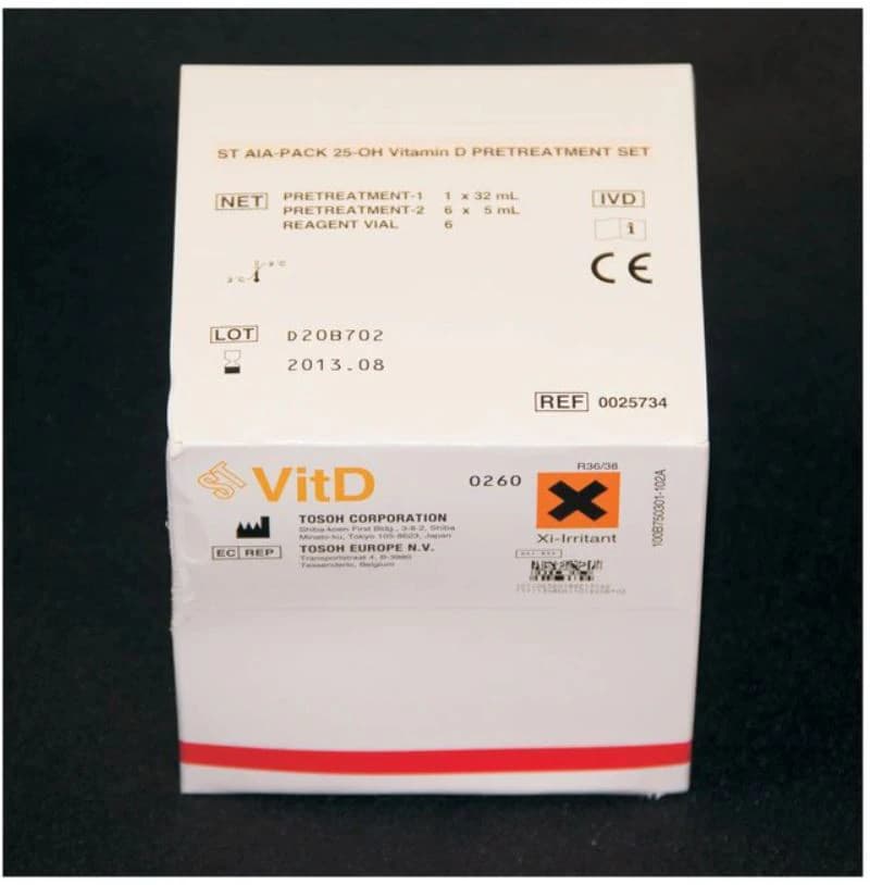 Tosoh Bioscience Pretreat Set OH Vitamin D for AIA, ST AIA-Pack, 01KT0J079MEHZ1X8Y3Y7XD44T7 - Pretreat Set OH VitaminD f/AIA - Image 1