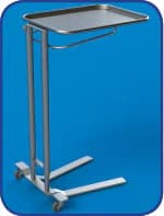 Mac Medical Stainless Steel Stand Mayo Stand with Mobile Base - Stand Mayo SS w/Mobile Base - Image 1