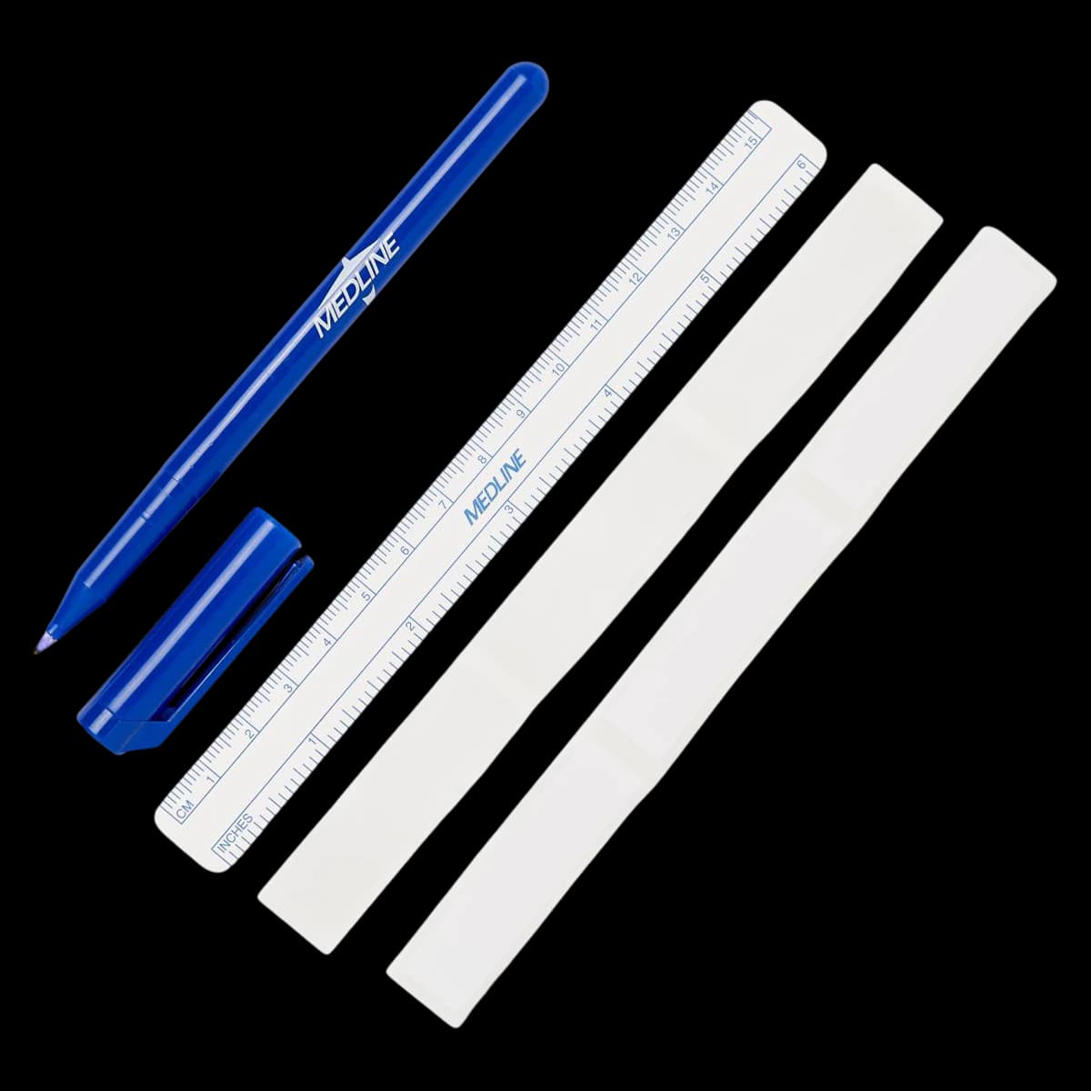 Medline Skin Marker, Fine Tip, Violet, Sterile with Ruler - Marker Skin Fine w/Ruler Strl - Image 1