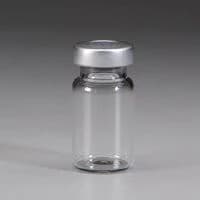 Greer Laboratories Empty Glass Vial, 5mL, Silver Cap, Sterile, Clear, 25/Package - Vial Empty Glass Silver Cap ST - Image 1