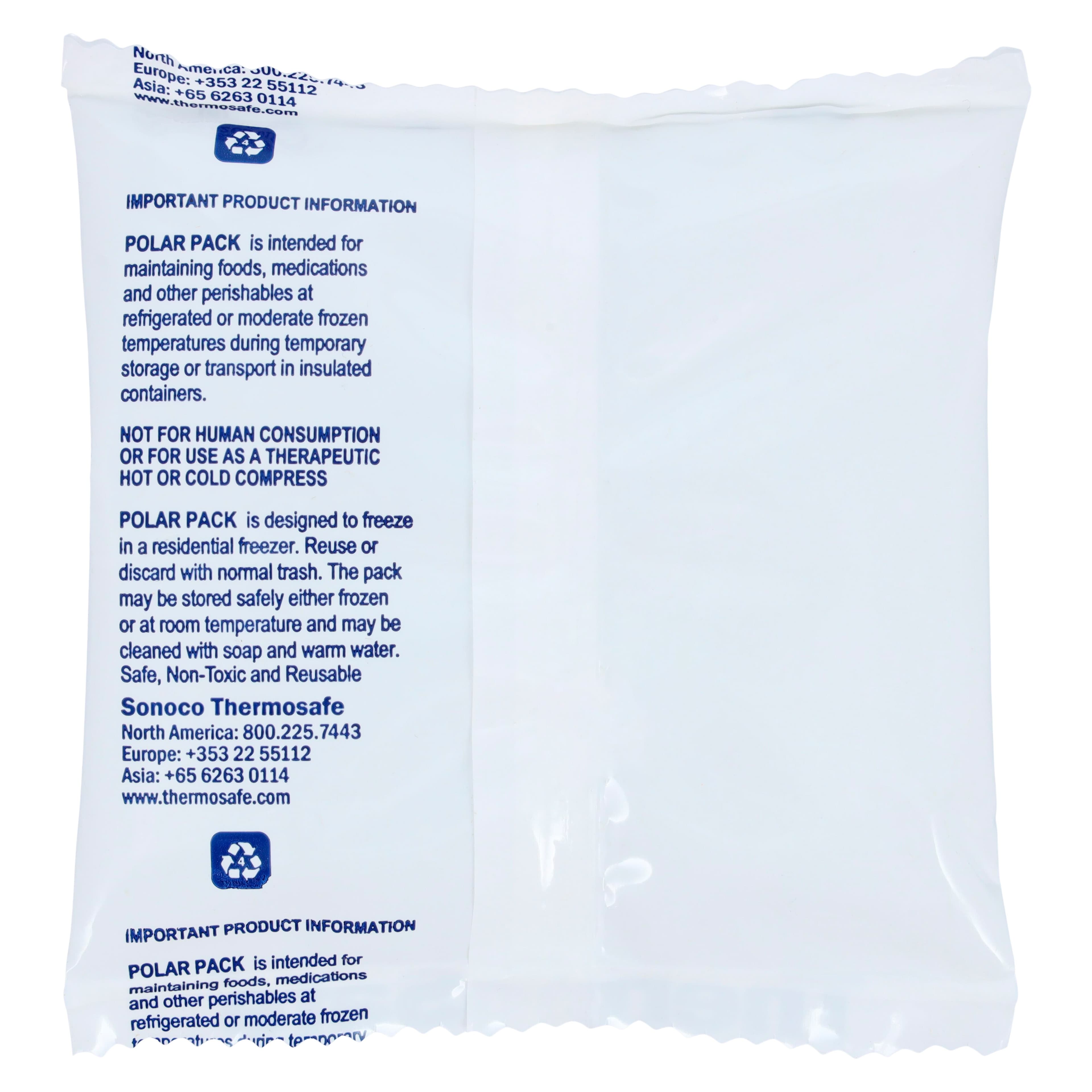 Polar Cold Pack, 3.25" x 4" x 0.625" thumbnail 2