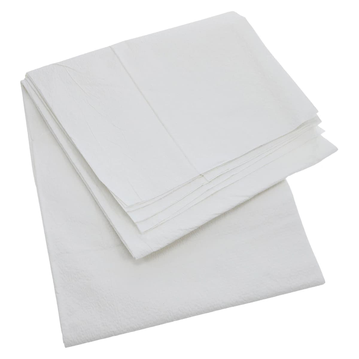 Graham Medical Stretcher Sheet, 3-Ply Tissue, Non-Sterile, White, 40 in x 90 in, 50/Case thumbnail 2