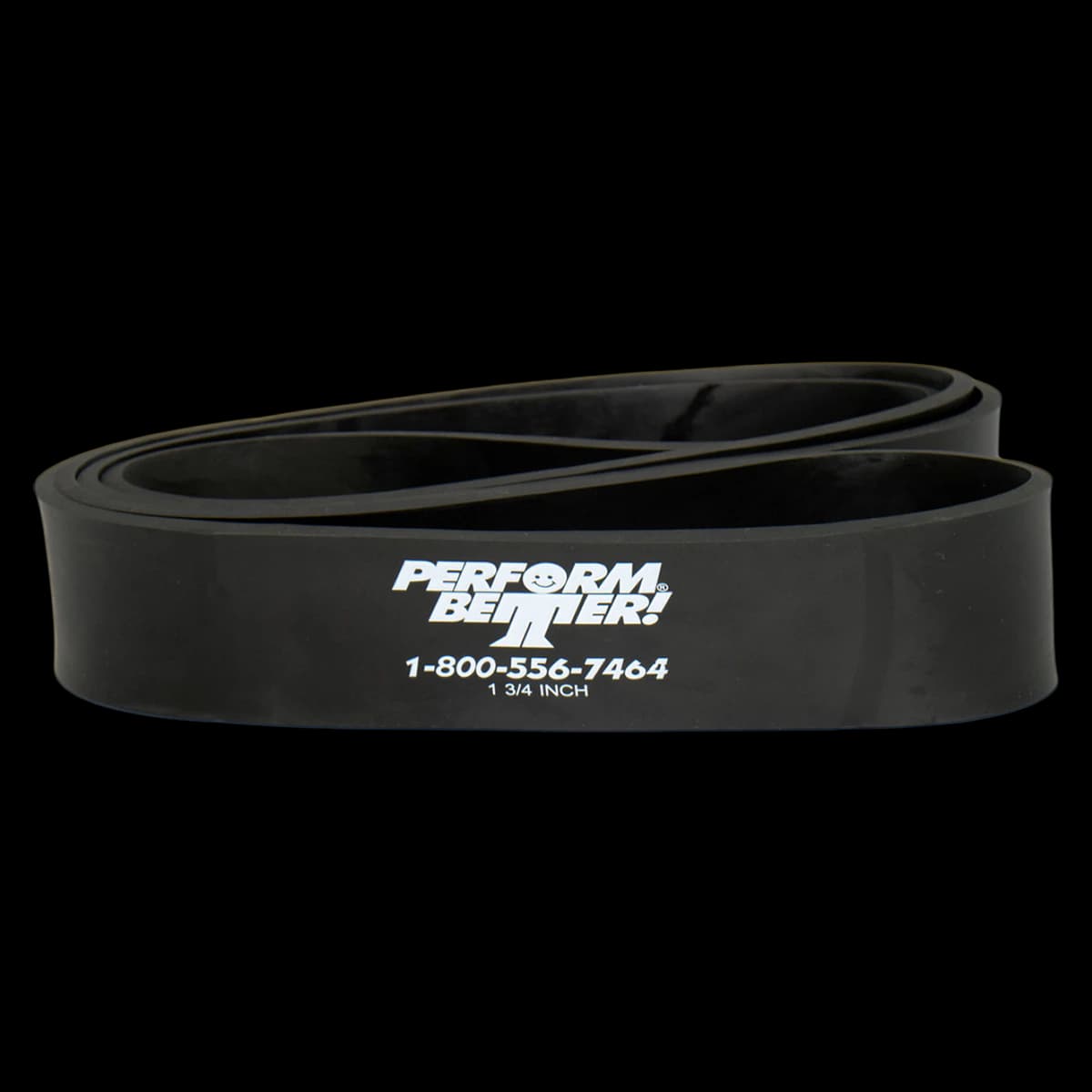 SuperBand Exercise Band, 1.75" Wide x 40" Long, Black, 75 lb Resistance - Superband Rubber 1-3/4" Wide - Image 1