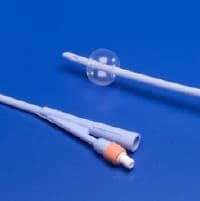 Dover 3-Way Foley Catheter, Silicone, 16 Fr, 5 cc Balloon, 1 Each - Catheter Foley Dover Silc 3Way - Image 1