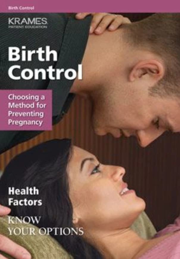 Krames Communications Birth Control Educational Booklet, 7" x 10", 16 Pages, Each - Booklet Birth Control 16 Pages - Image 1