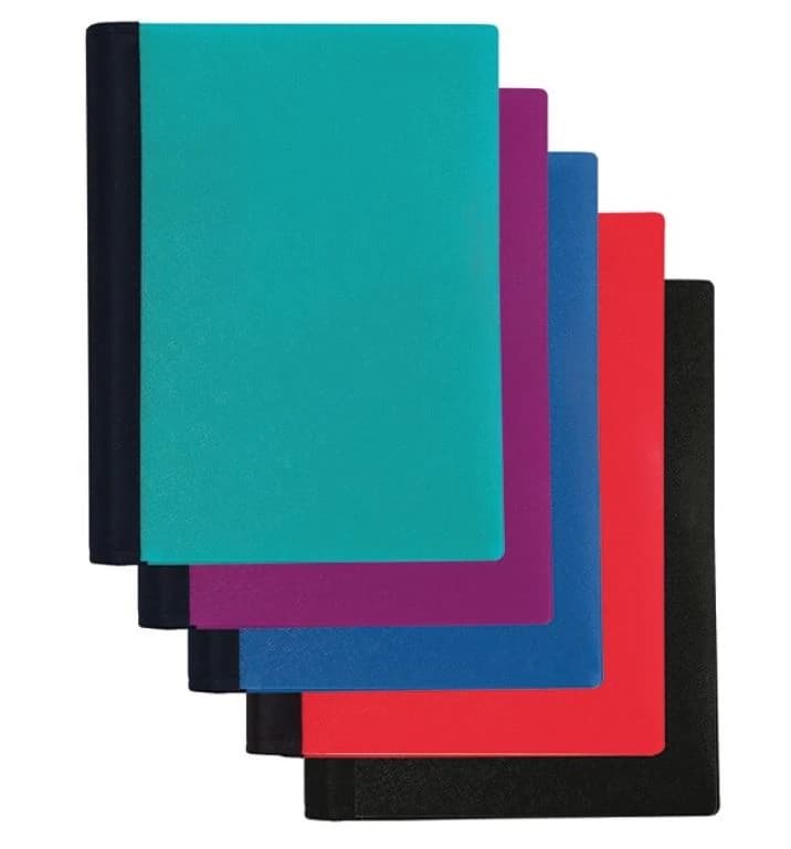 Swinton Trading Spiral Notebook, 3-Subject, College Ruled, 120 Sheets, Assorted Colors - Notebook Spiral 3-Sub College - Image 1