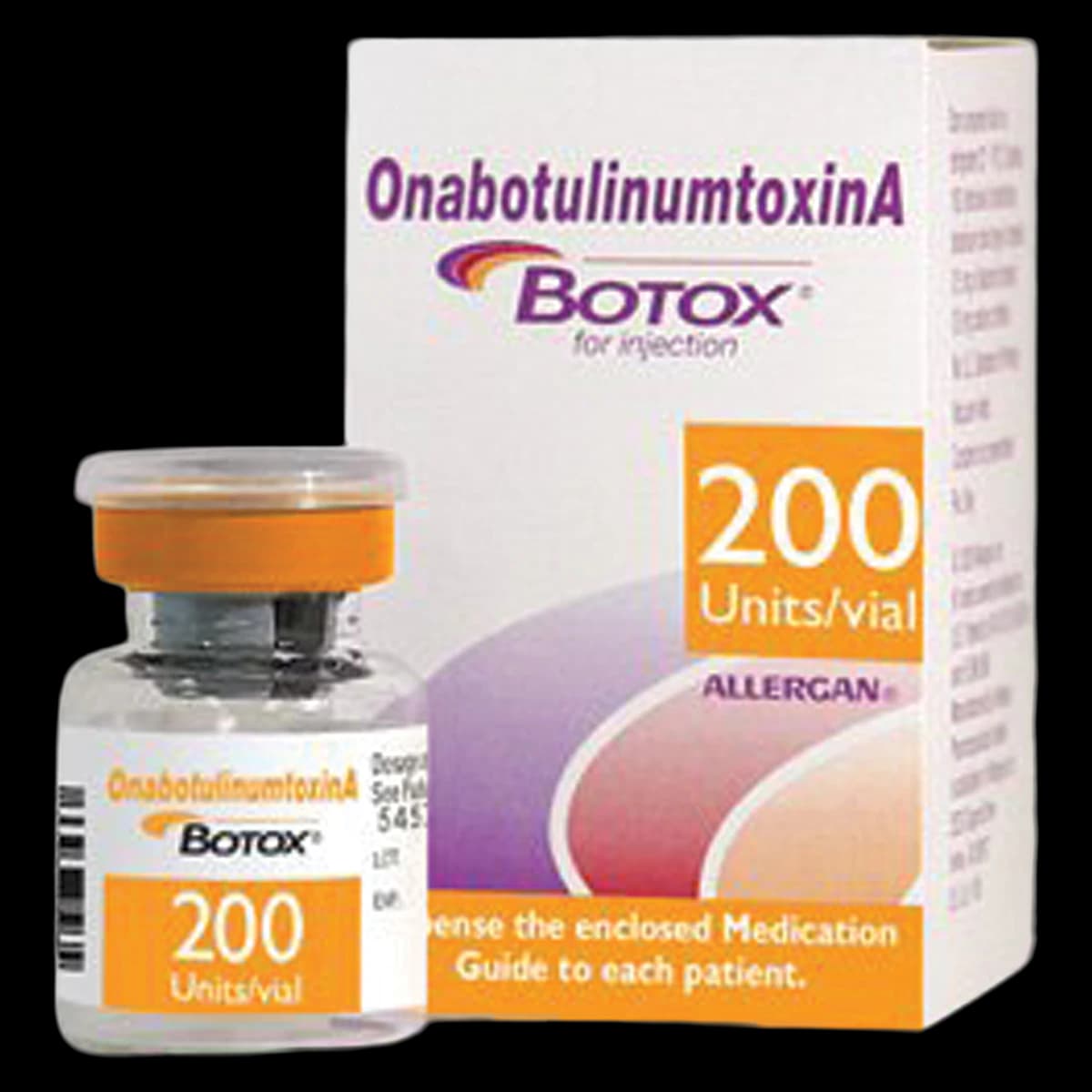 Botox Therapeutic Injection 200U/Vial, Single Dose Vial (SDV), Non-Return - Botox Therap Inj Vl Non-Return - Image 1