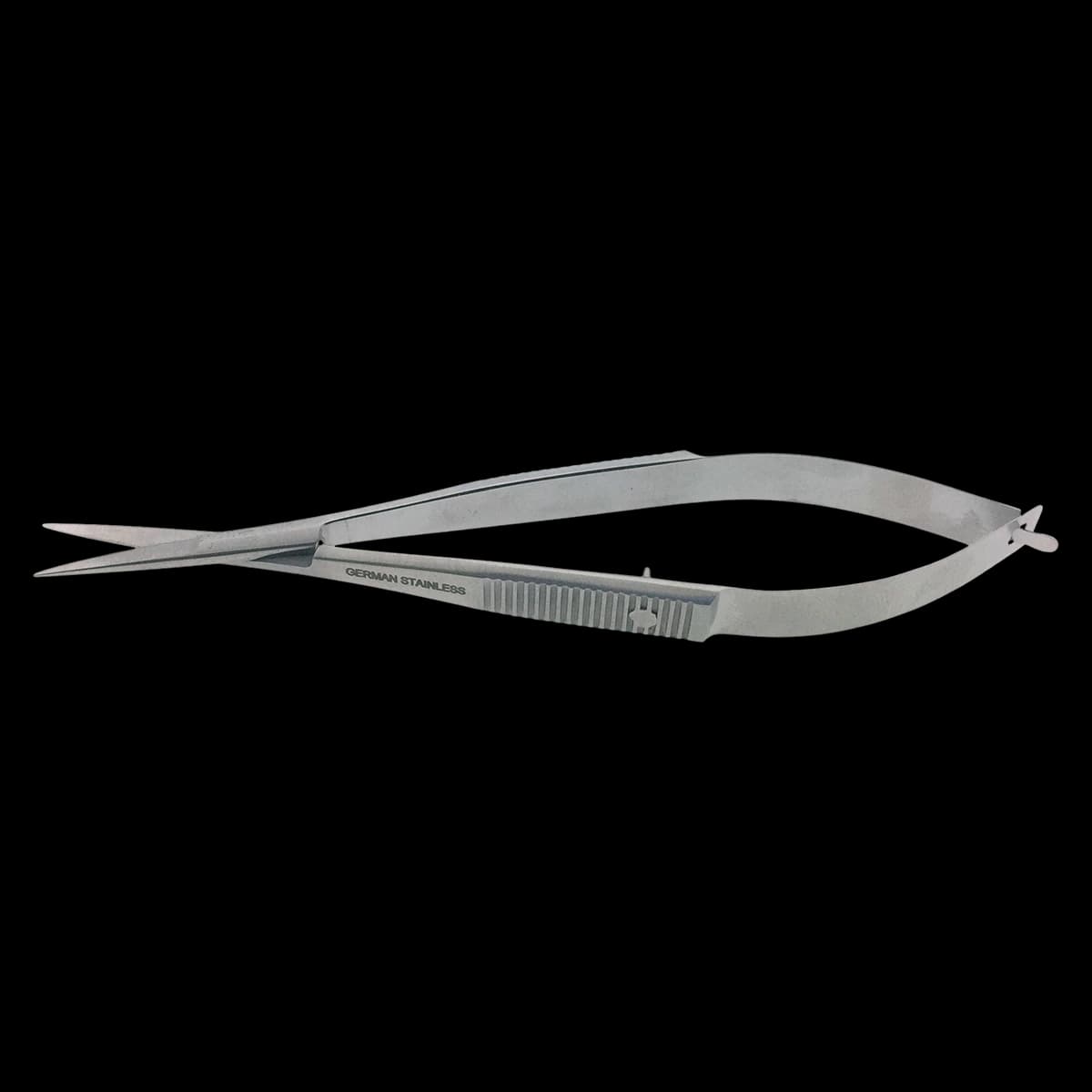 Noyes Iris Scissors, Straight, 4-3/4" (12 cm), Stainless Steel, Non-Sterile, Reusable - Scissors Micro Noyes Iris Strt - Image 1