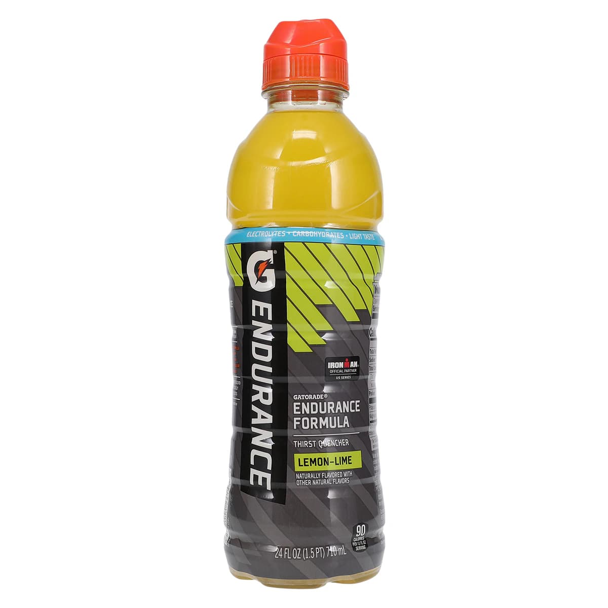 Gatorade Endurance Sports Beverage, Lemon Lime, 24 oz Bottle, 24/Case - Gatorade Endur Edg Lemon Lime - Image 1
