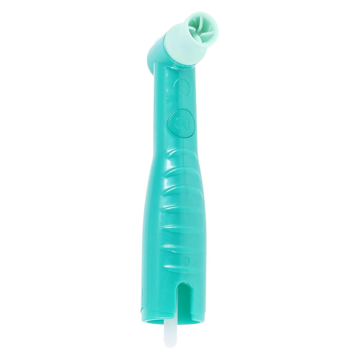 ProAngle Ergo Disposable Prophy Angle, Soft Cup, Teal/Green, Latex-Free, 500/Box, 168-500 thumbnail 2