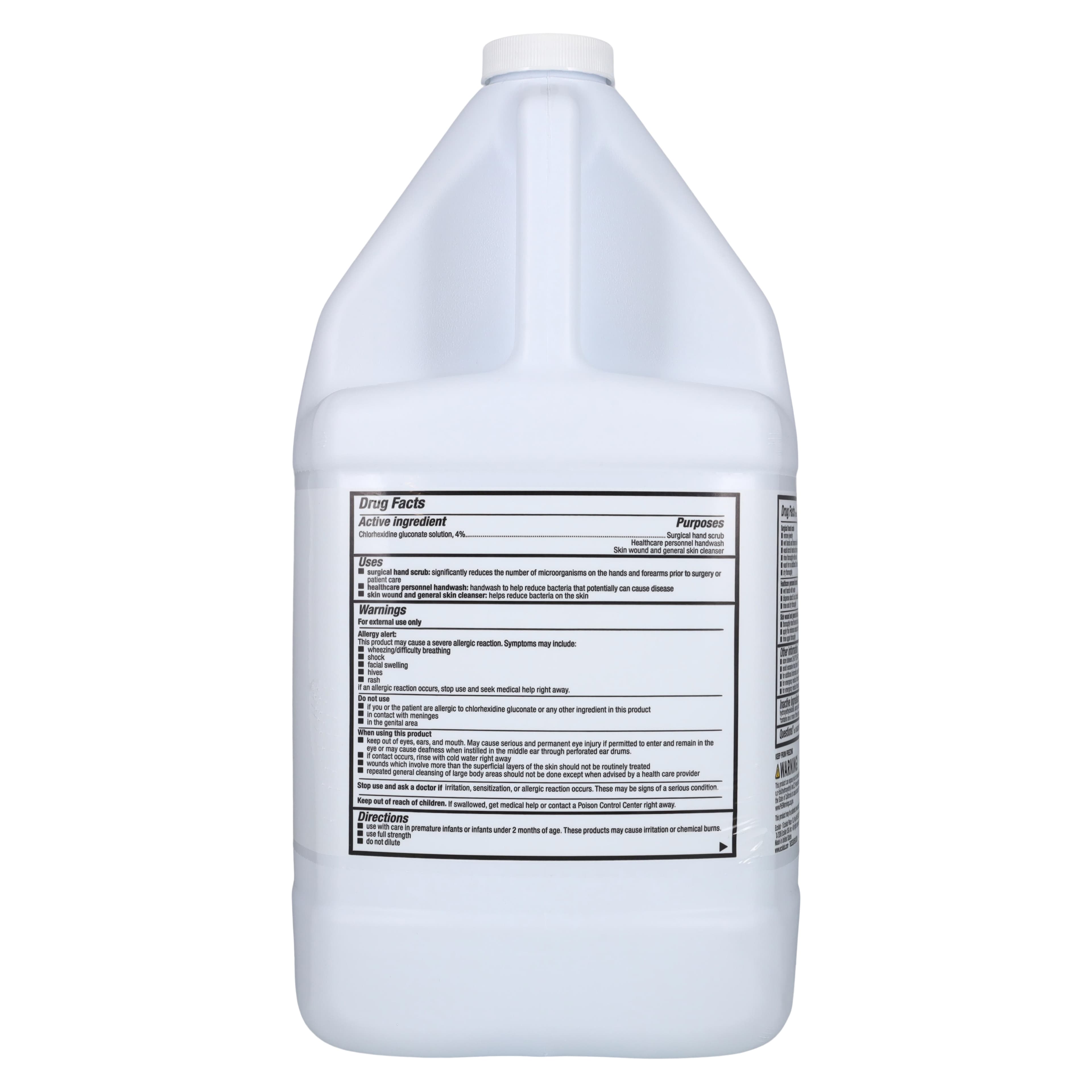Scrub-Stat™ 4% Chlorhexidine Gluconate Antimicrobial Hand Scrub, Floral Fragrance, 1 Gallon Bottle, 6030466 thumbnail 2