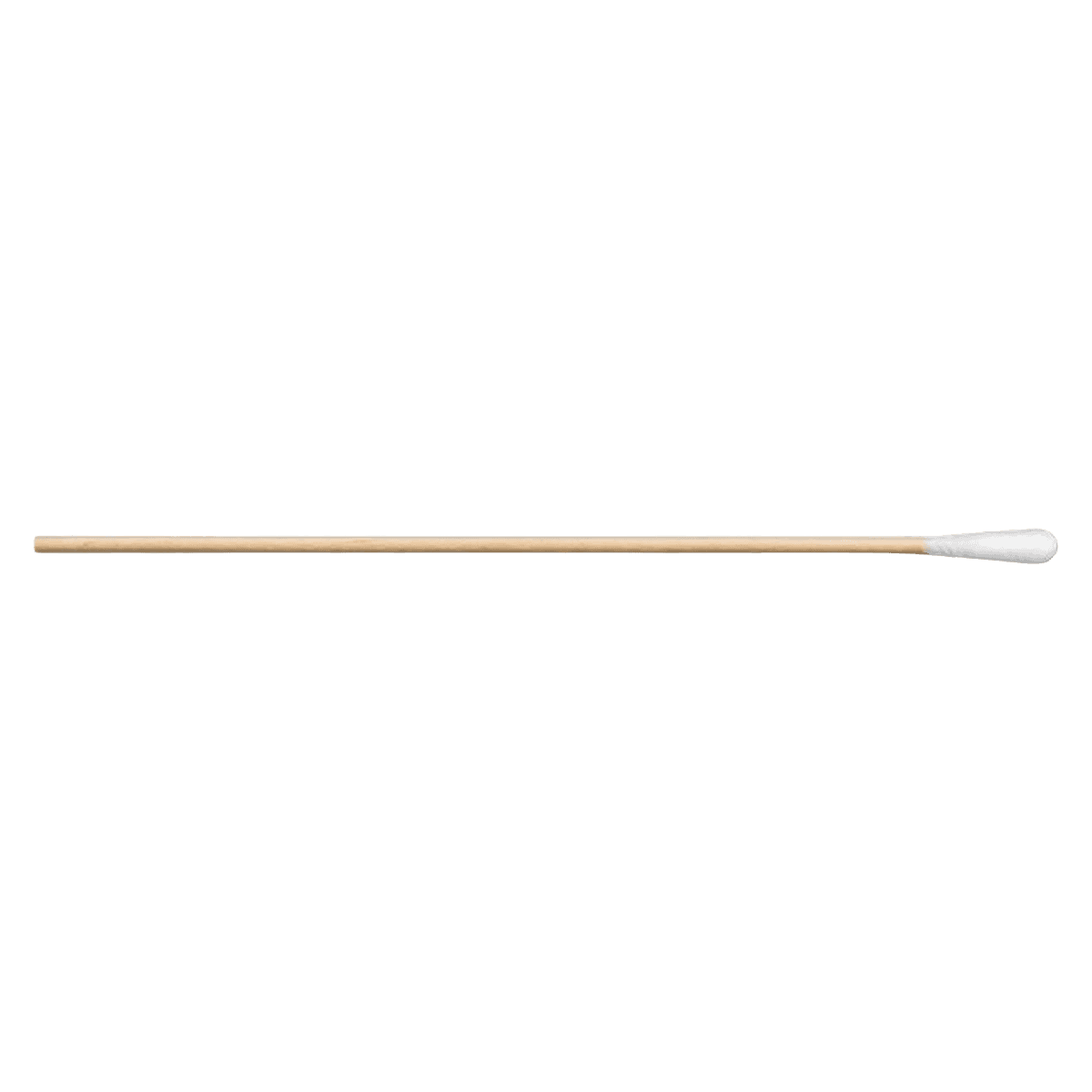 Pur-Wraps Sterile Polyester-Tipped Applicators, 6 in Rigid Wood Shaft, 200/Box - Applicator Polyes Tip Wood ST - Image 1