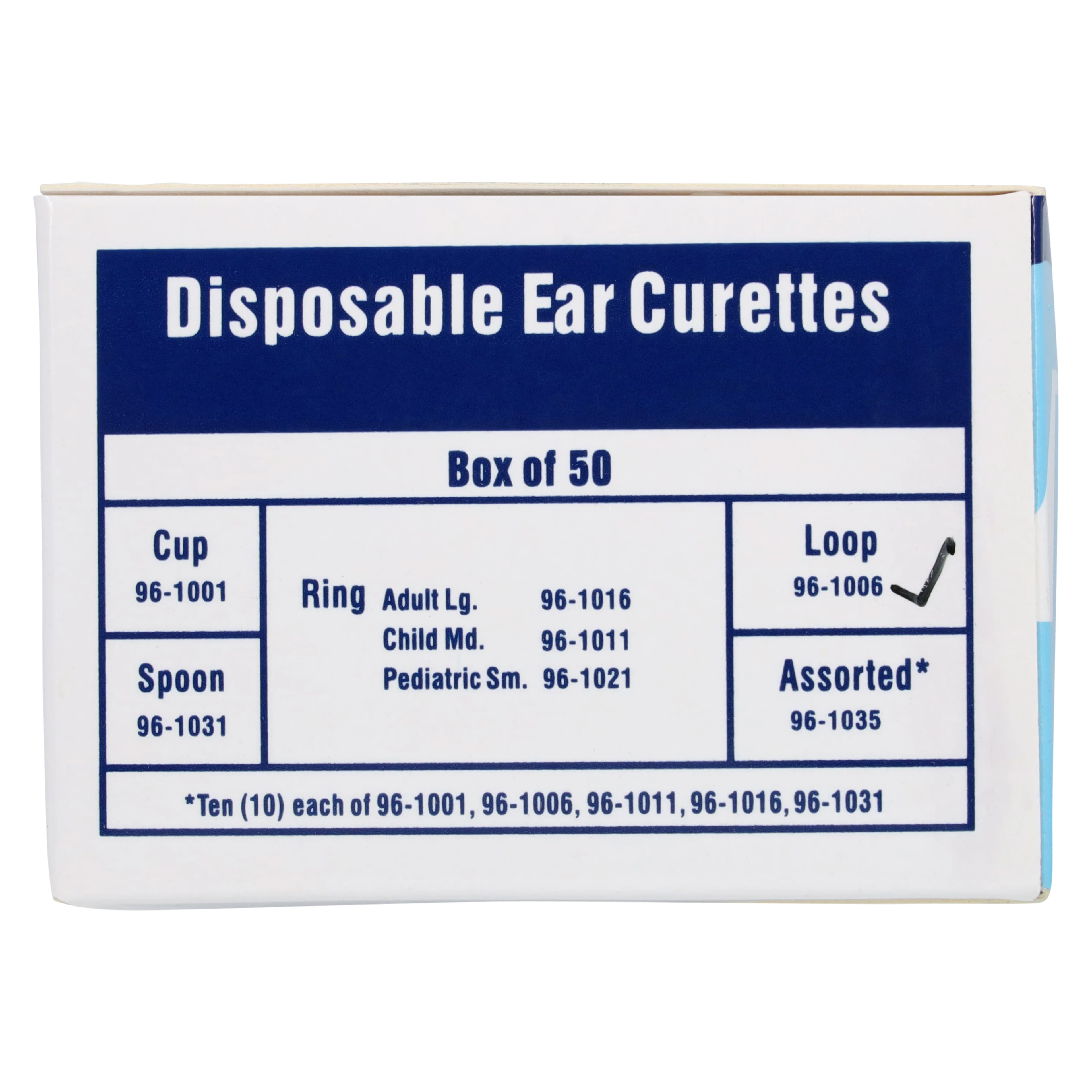 Sklar Instruments Ear Curette, Disposable Polymer, Non-Sterile, 5-3/4" Length, 50/Box thumbnail 6