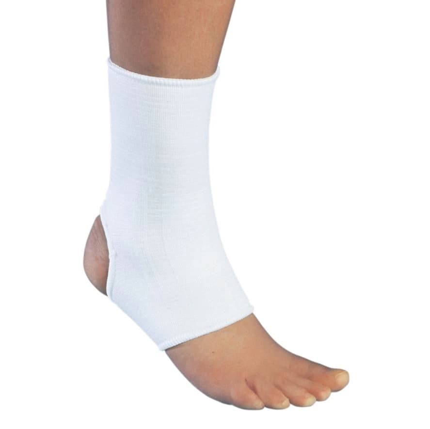 Procare Mild Compression Support Ankle, Elastic, Adult Size Large (9.5-10.5") - Ankle Support Elastic - Image 1