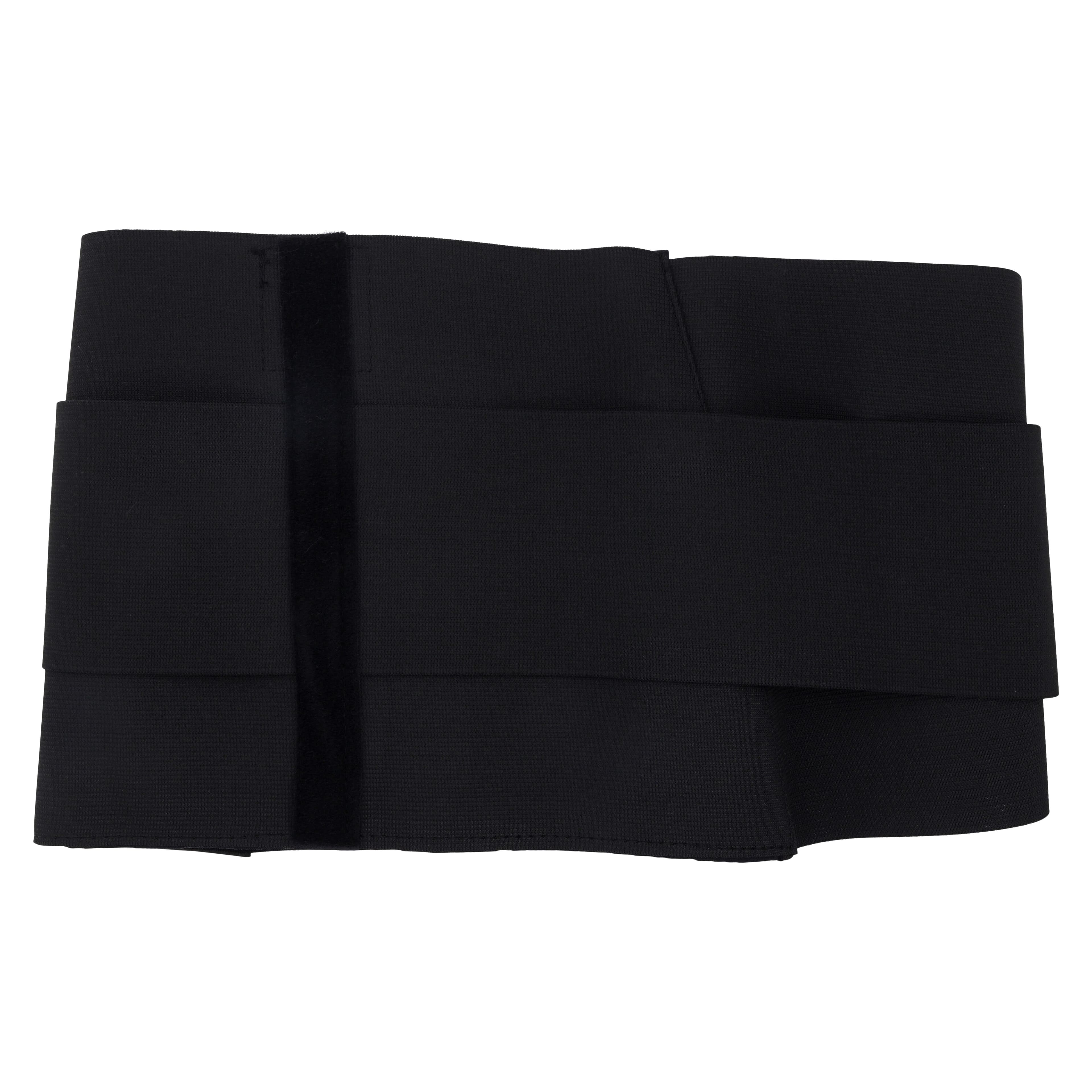 Procare Lumbar Sacral Support with Compression Strap, Black, Size Large (39-45"), Elastic/Neoprene thumbnail 3