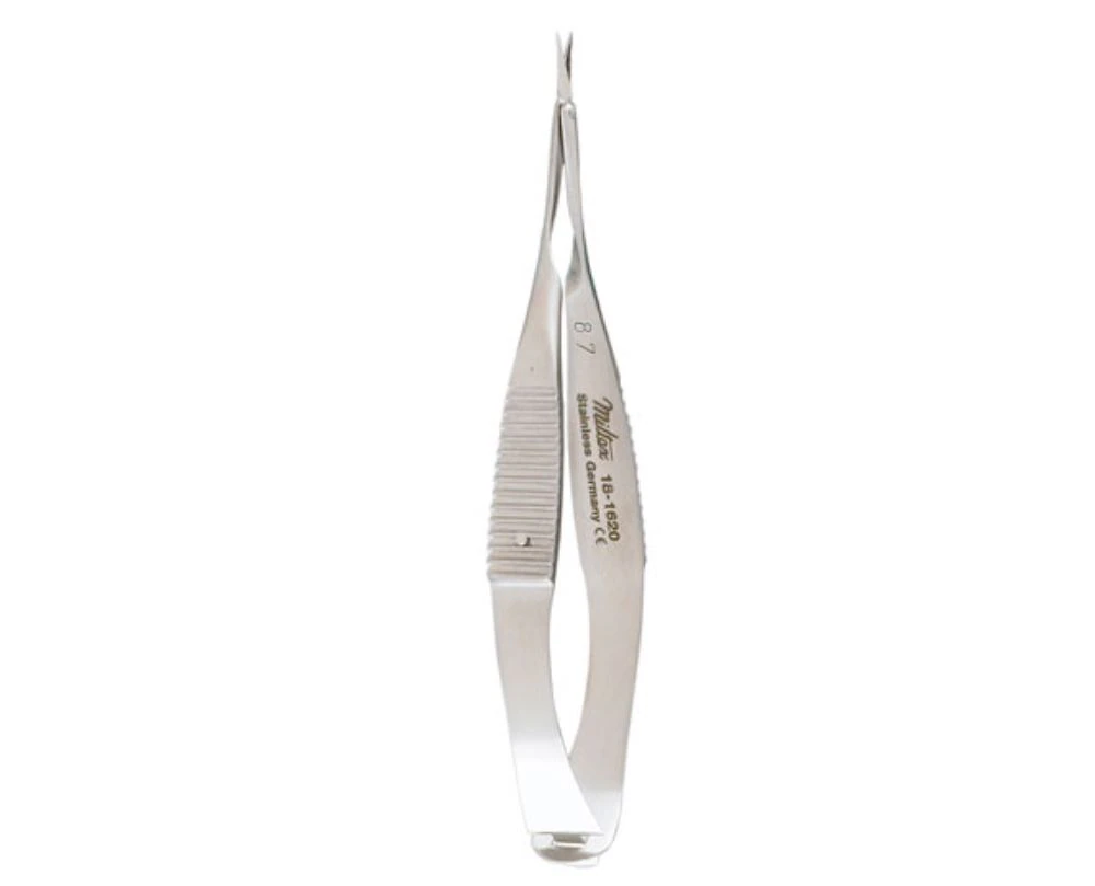 Meister-Hand Vannas Scissors, Straight, 3-1/4" (8.3 cm), Stainless Steel, Each - Vannas Scissors Str, Del - Image 1