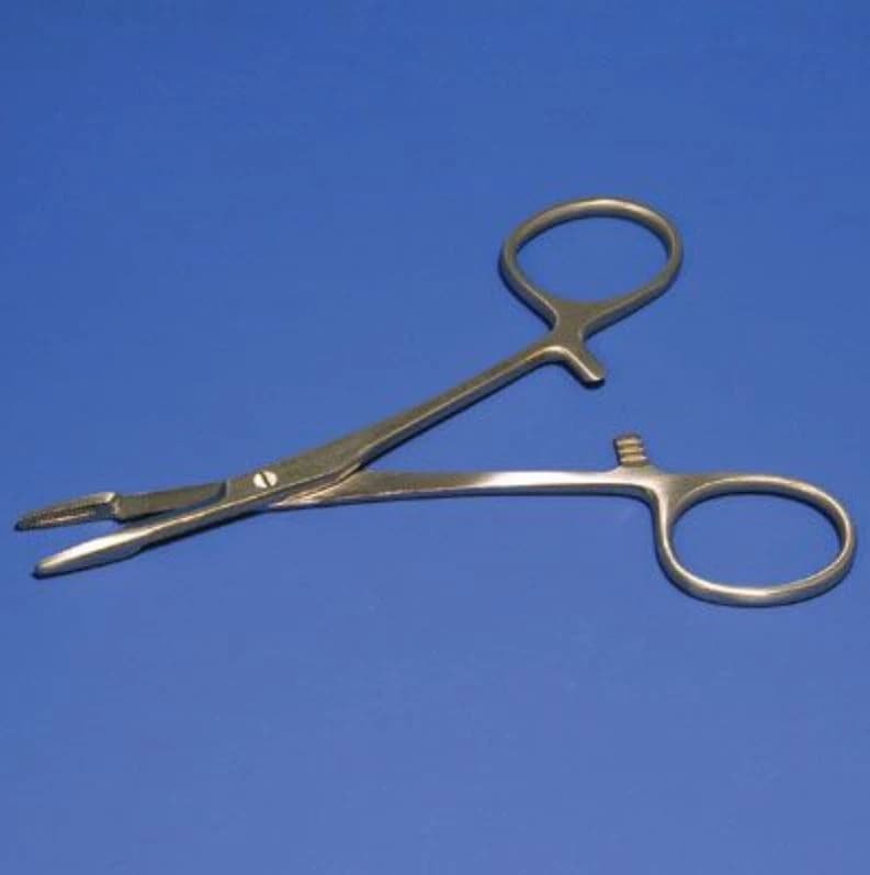 Sklar Instruments Olsen-Hegar Needle Holder, Serrated Jaw, 4-3/4" (12 cm), Stainless Steel, Each - Needle Holder Olsen Hegar - Image 1