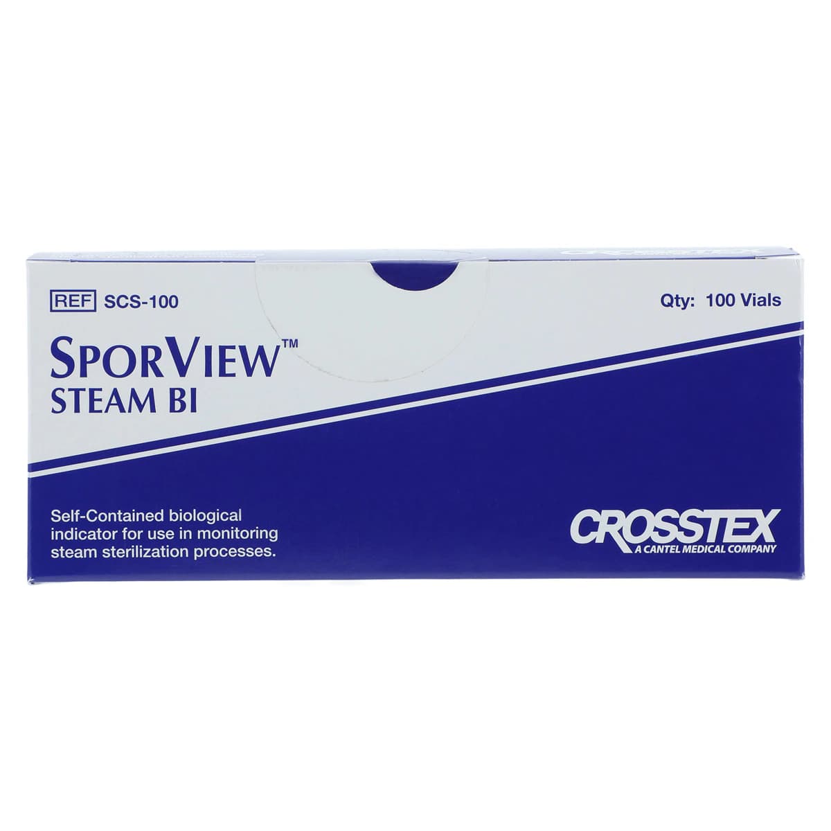 SporView Self-Contained Steam Biological Indicator, 24-Hour, 100/Box, SCS-100 thumbnail 2