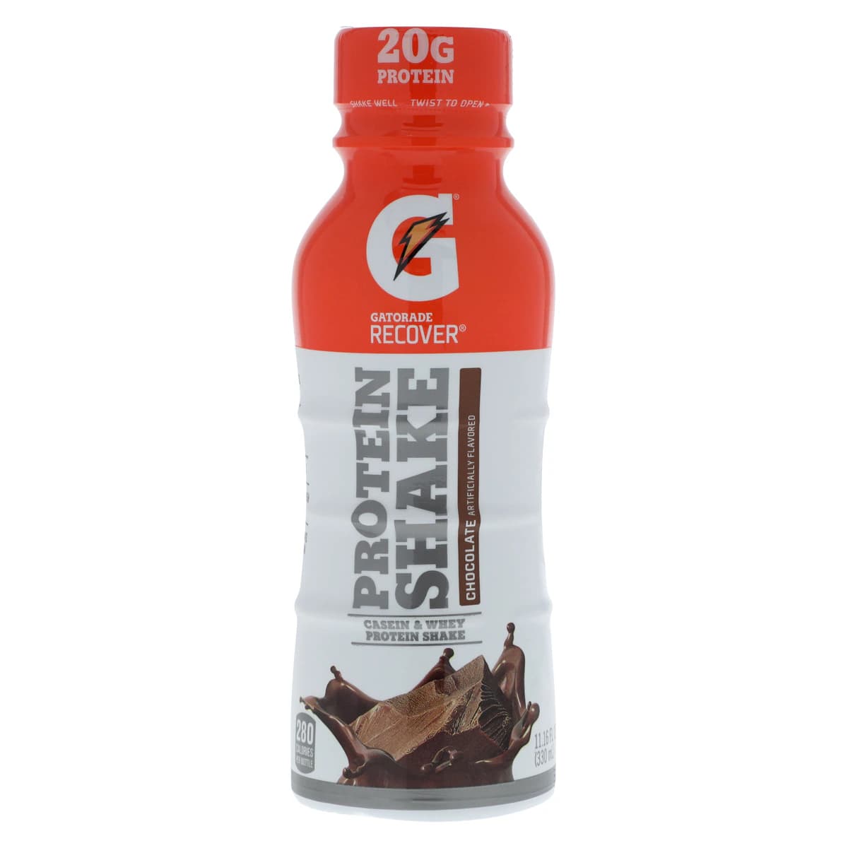 Gatorade Protein Shake, Chocolate, 11 oz Bottle, 12/Case - Gatorade Protein Shake 11 oz - Image 1