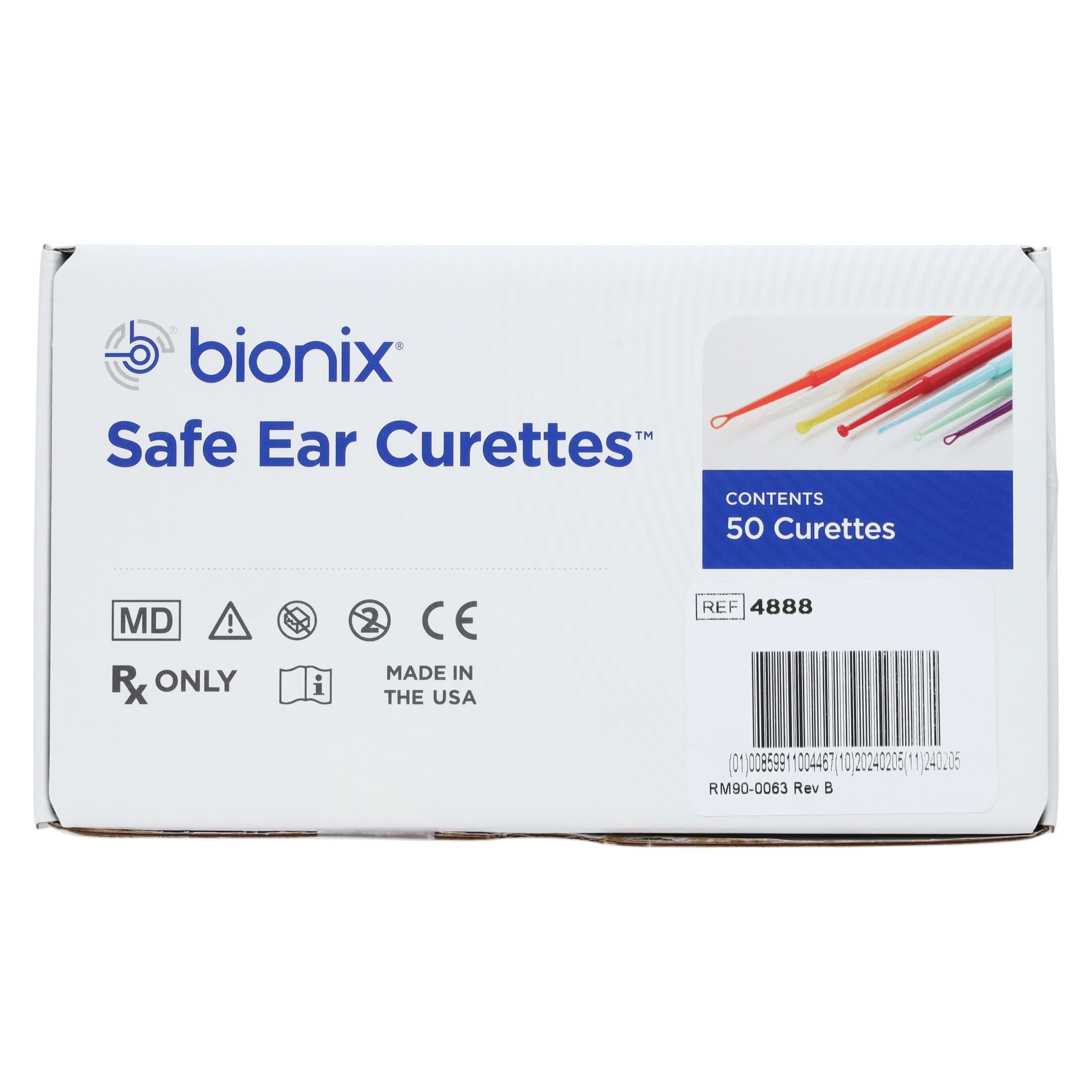 Bionix InfantScoop Ear Curette, 2mm, Blue, Polypropylene, Non-Sterile, Disposable, 50/Box thumbnail 3