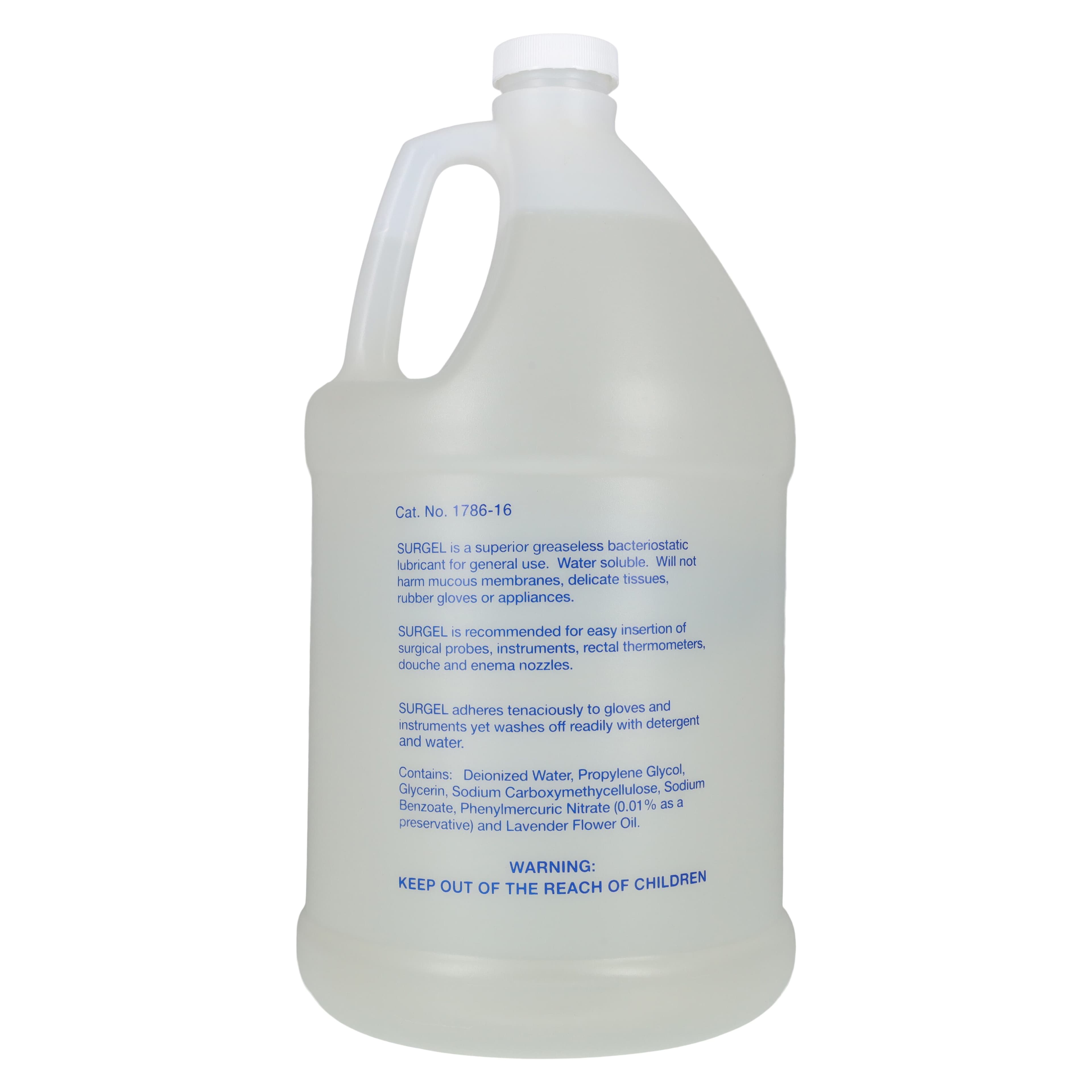 Surgel Lubricant, Patient Lubricating Jelly, 1 Gallon (Ulmer Pharmacal Corp) thumbnail 2