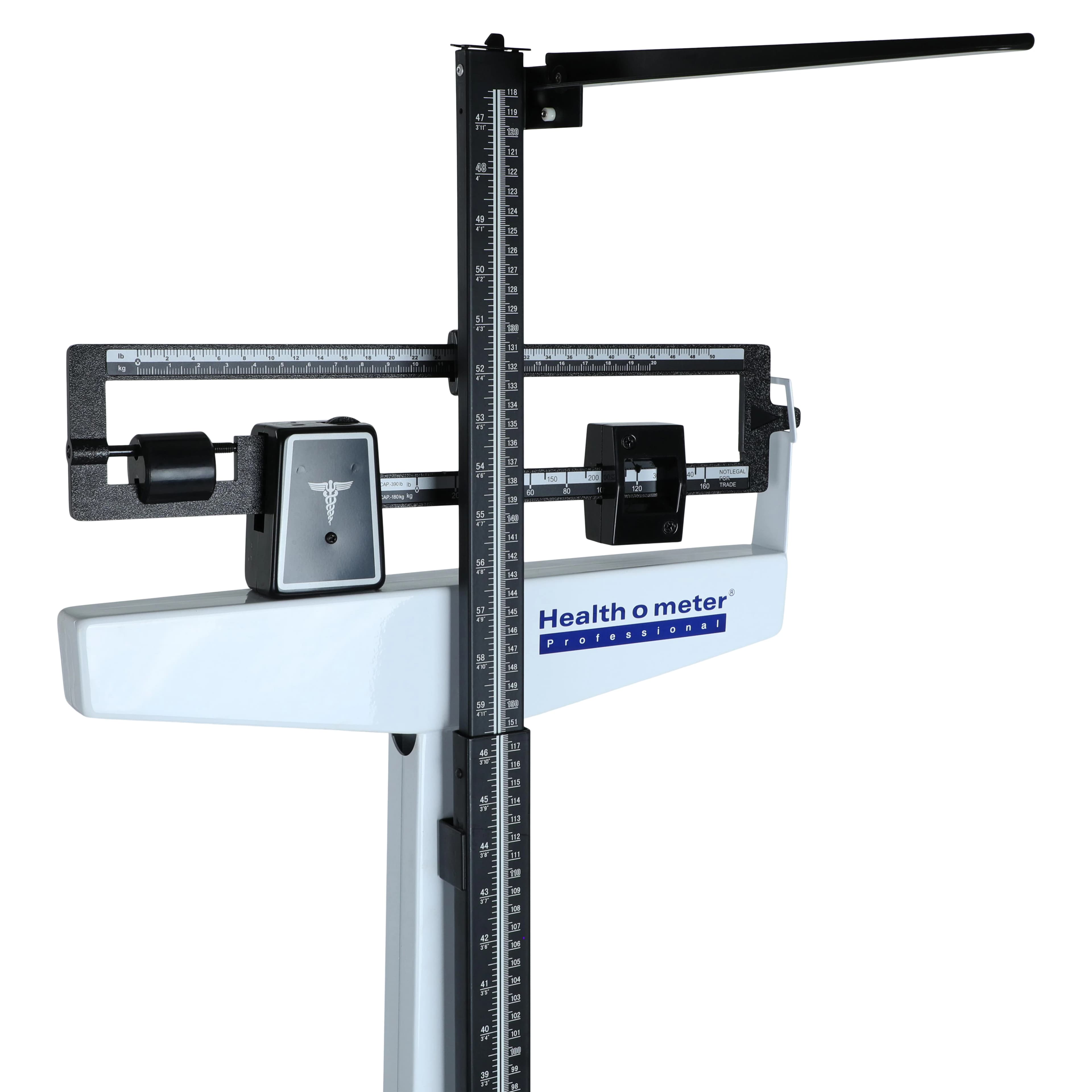 Healthometer Physician Scale, Mechanical with Height Rod, 390 lb Capacity thumbnail 9
