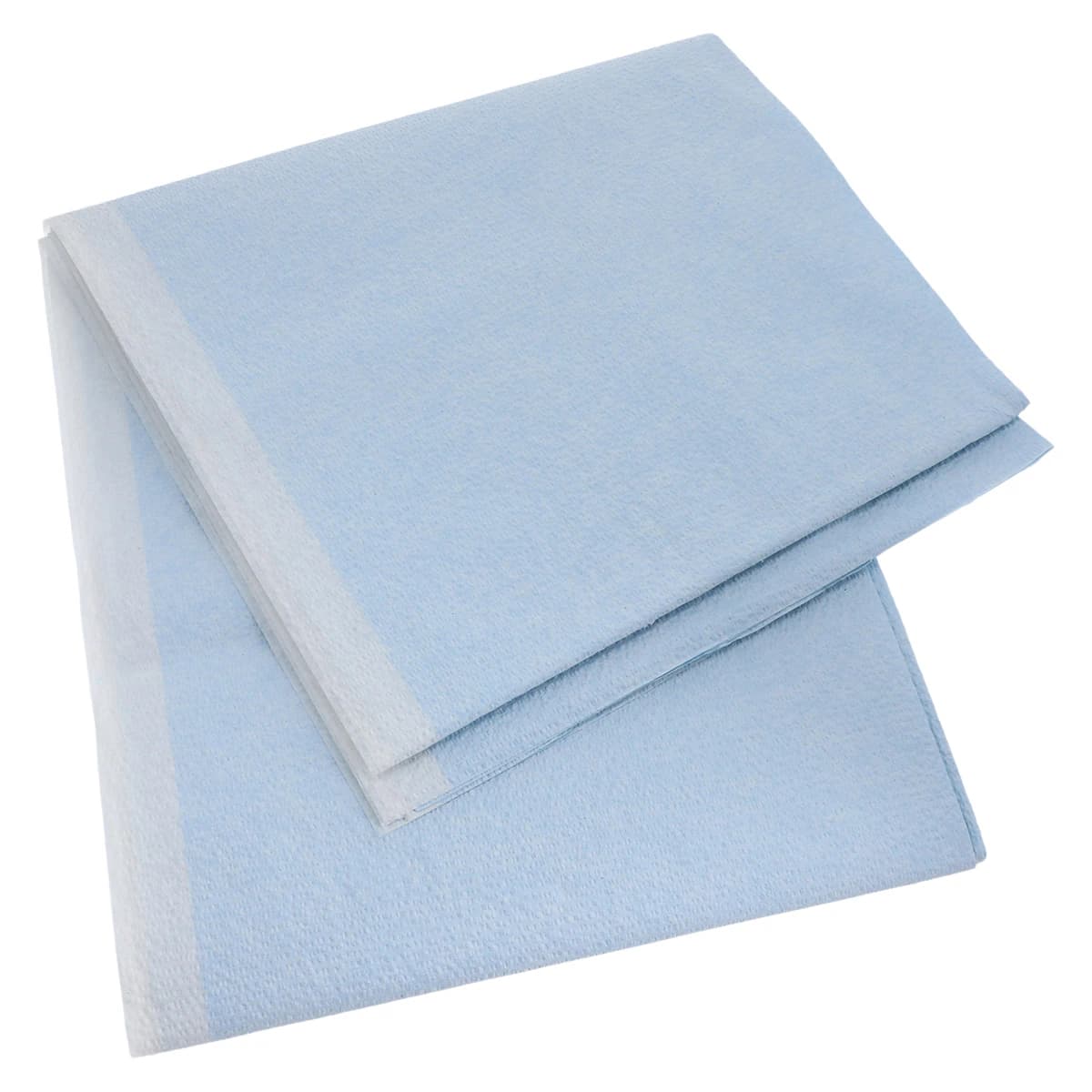 Tidi Products Stretcher Sheet, Non-Sterile, 40 in x 90 in, Blue, 50/Case thumbnail 2
