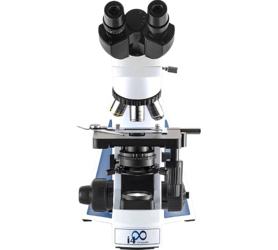 LW Scientific i4 Infinity Binocular Microscope, Semi-Plan 4X, LED, 100-240V - Microscope Binoc i4 Infinity - Image 1