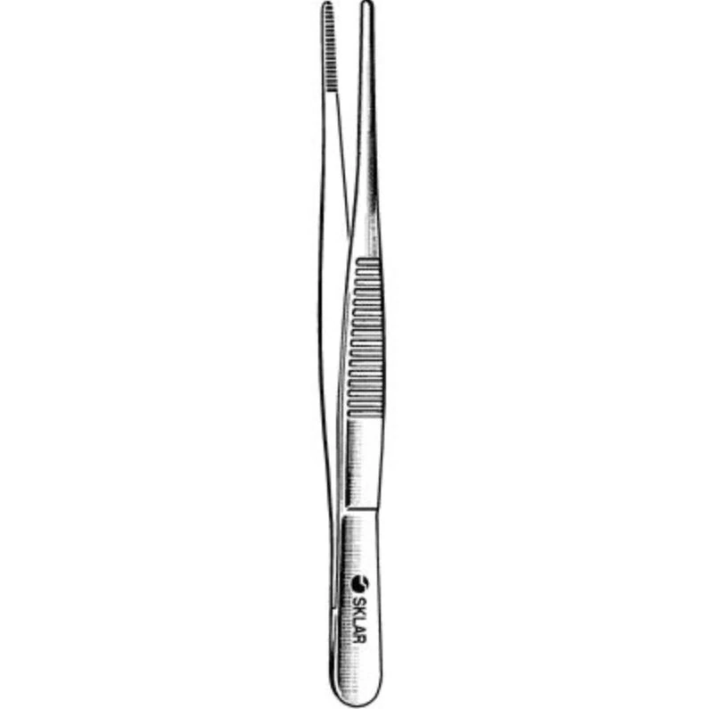 Sklar Instruments Dressing Forceps, 5", Stainless Steel - Dressing Forceps - Image 1
