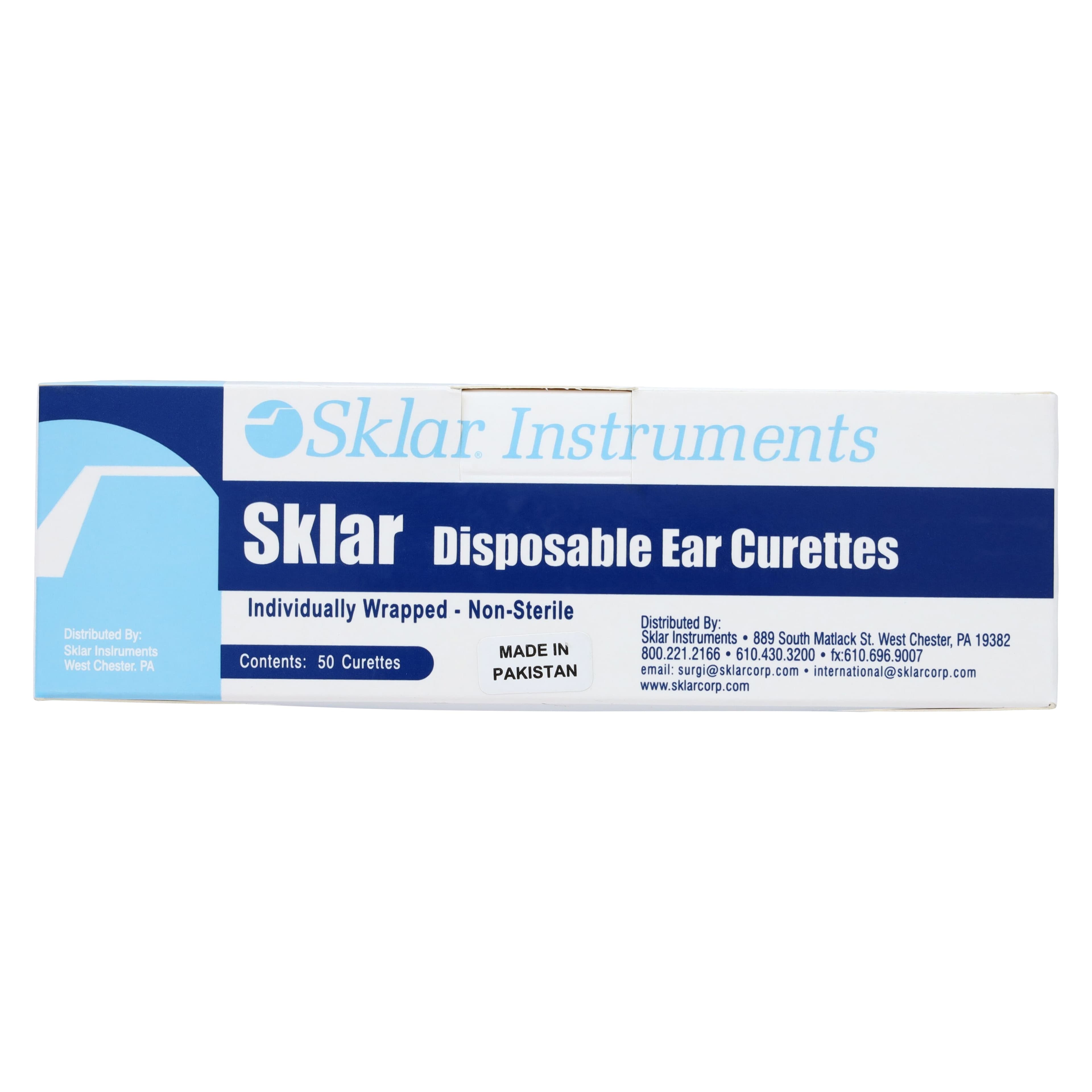 Sklar Instruments Pediatric Ear Curette, Non-Sterile, Disposable, 5-3/4" Length, 50/Box thumbnail 3