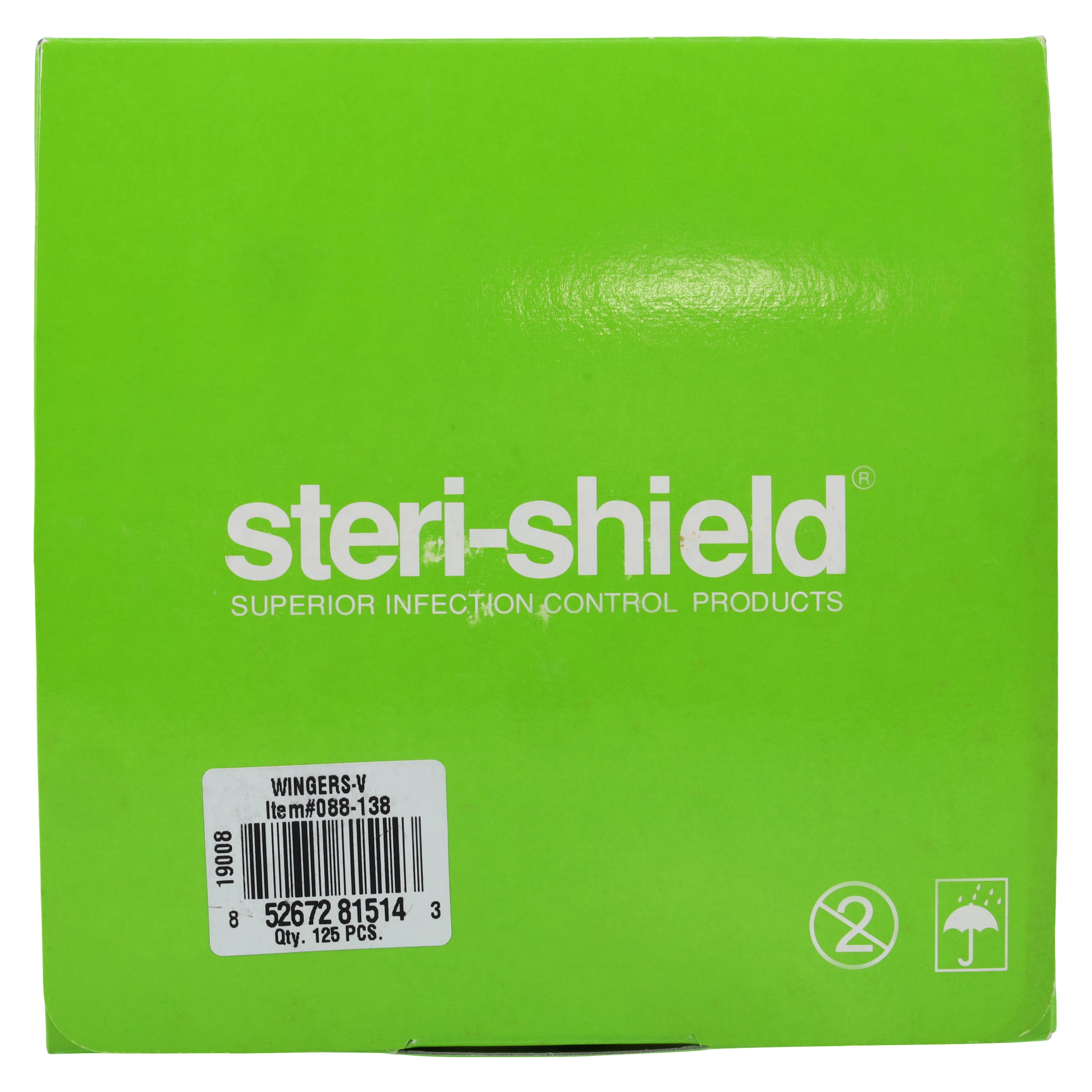 Steri-Shield Wingers-V Digital Sensor Holder, 2 Vertical Bitewing, Large, Disposable, Green, 125/Box thumbnail 8