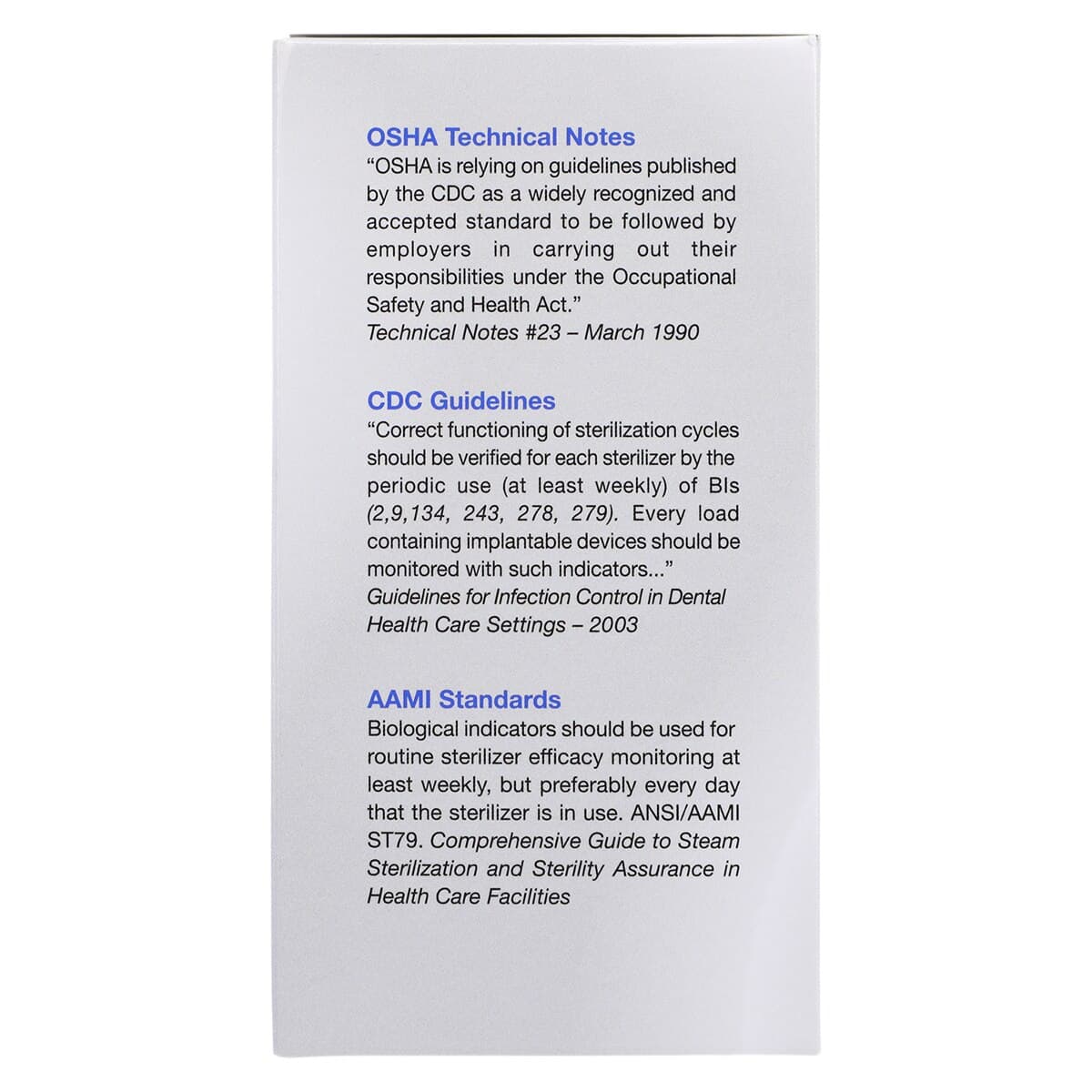 SPS Medical PassPort Mail-In Sterilizer Monitoring System, 52 Tests/Box, PS-052 thumbnail 6