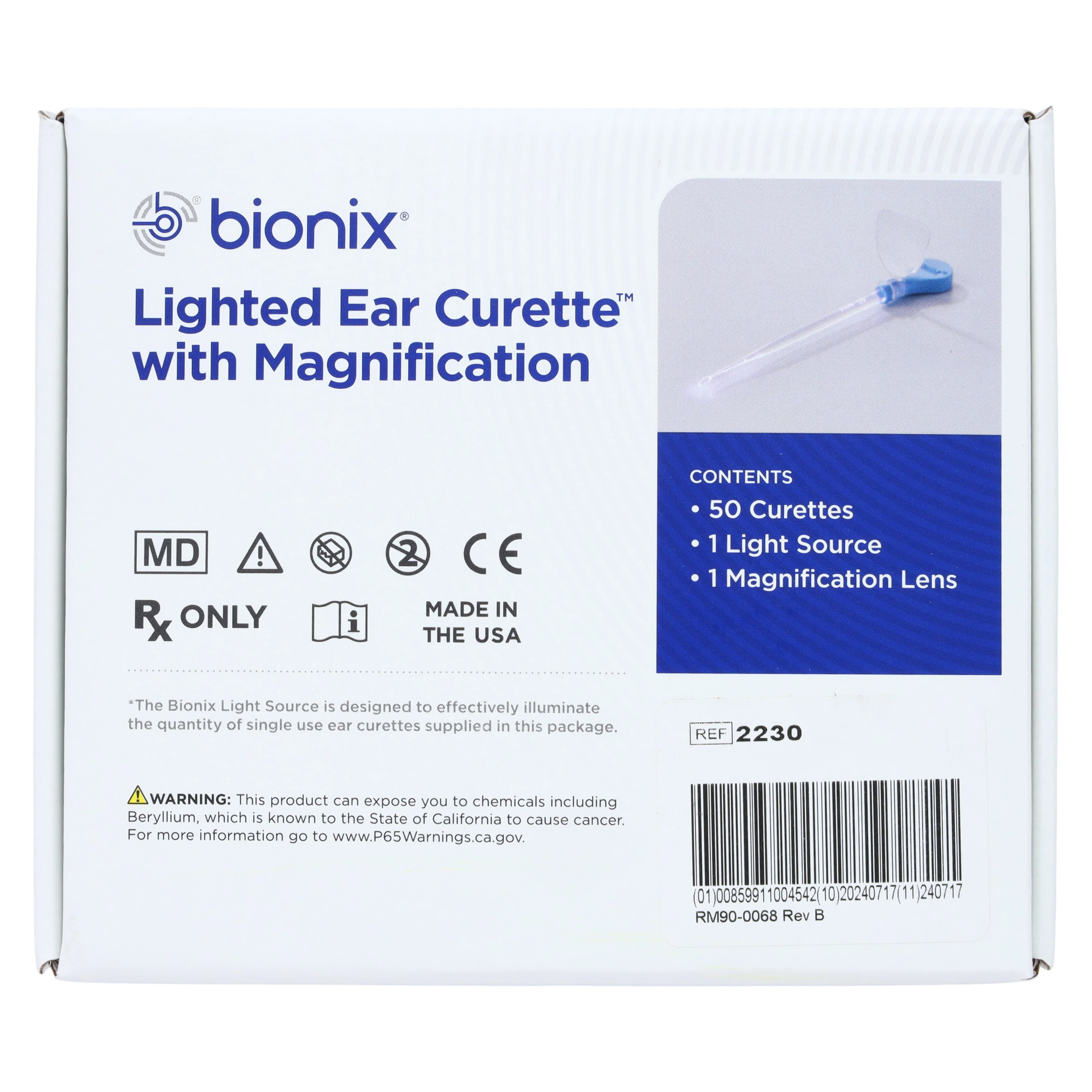Bionix WaveCurette Ear Curette, Polypropylene, Non-Sterile, Disposable, 50/Box thumbnail 4