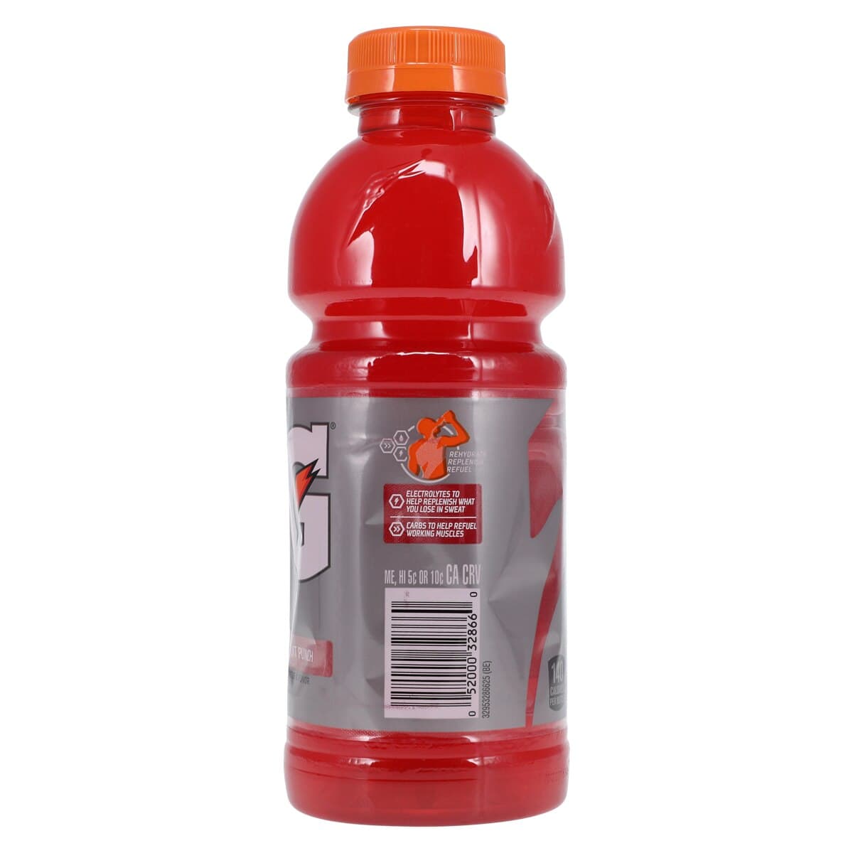Gatorade Widemo Fruit Punch Sports Beverage, 20 oz Wide Mouth Bottle, 24/Case thumbnail 4