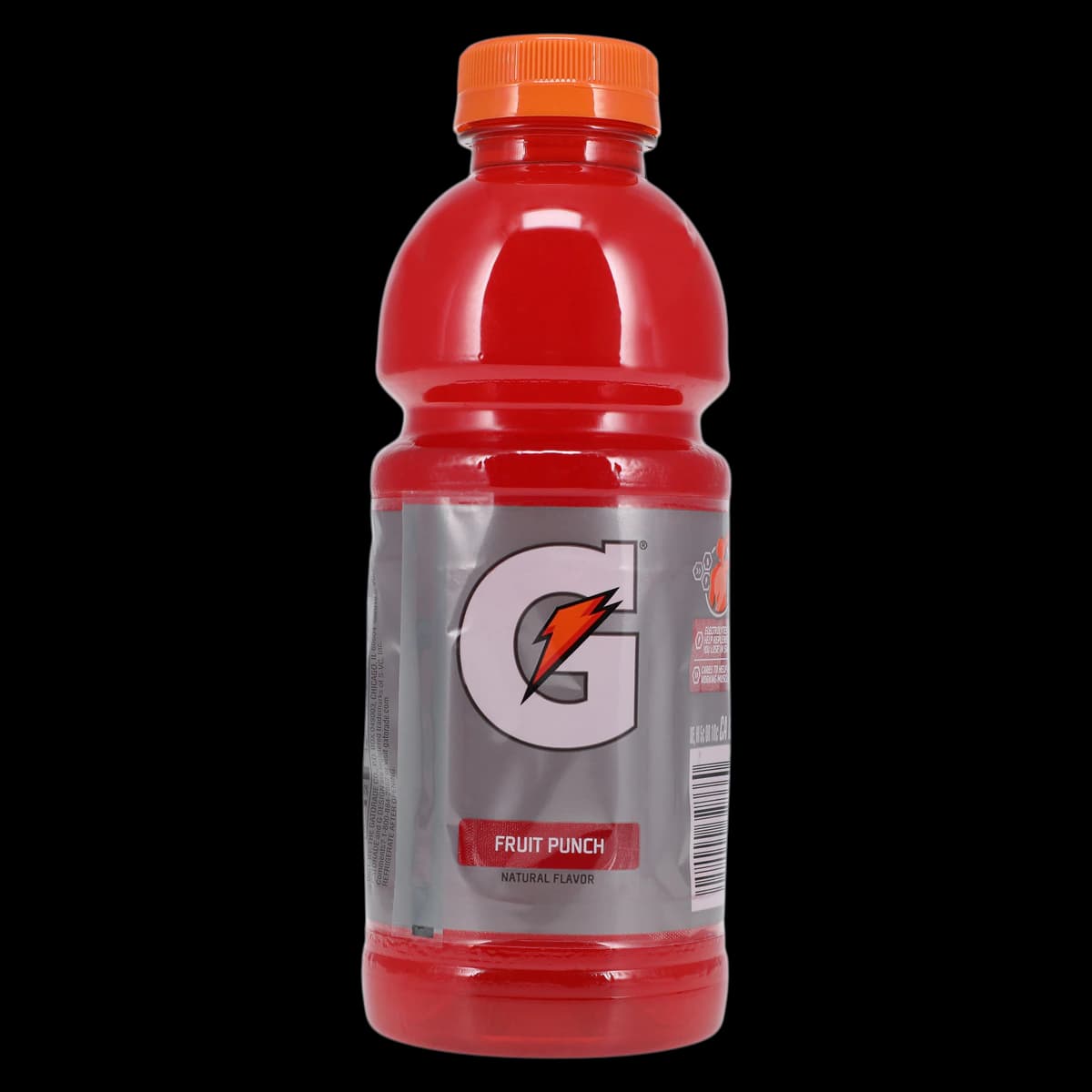 Gatorade Widemo Fruit Punch Sports Beverage, 20 oz Wide Mouth Bottle, 24/Case - Gatorade Widemo Fruit Punch - Image 1